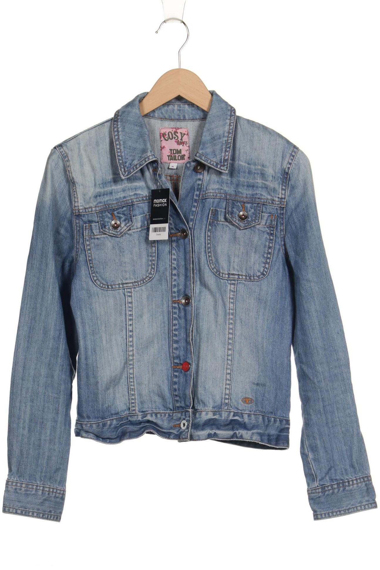 

TOM Tailor Denim Damen Jacke, blau, Gr. 44