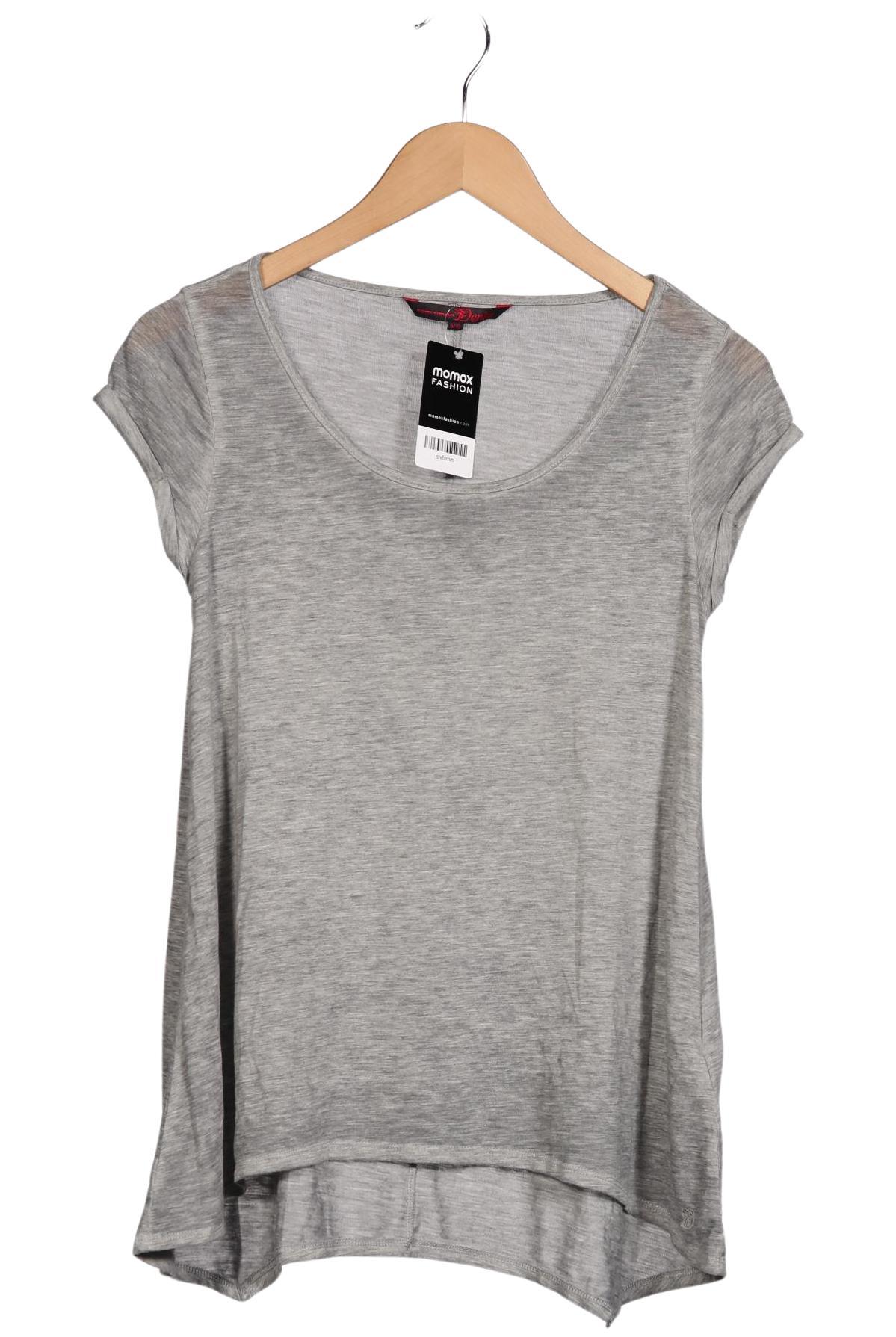 

TOM Tailor Denim Damen T-Shirt, grau, Gr. 34