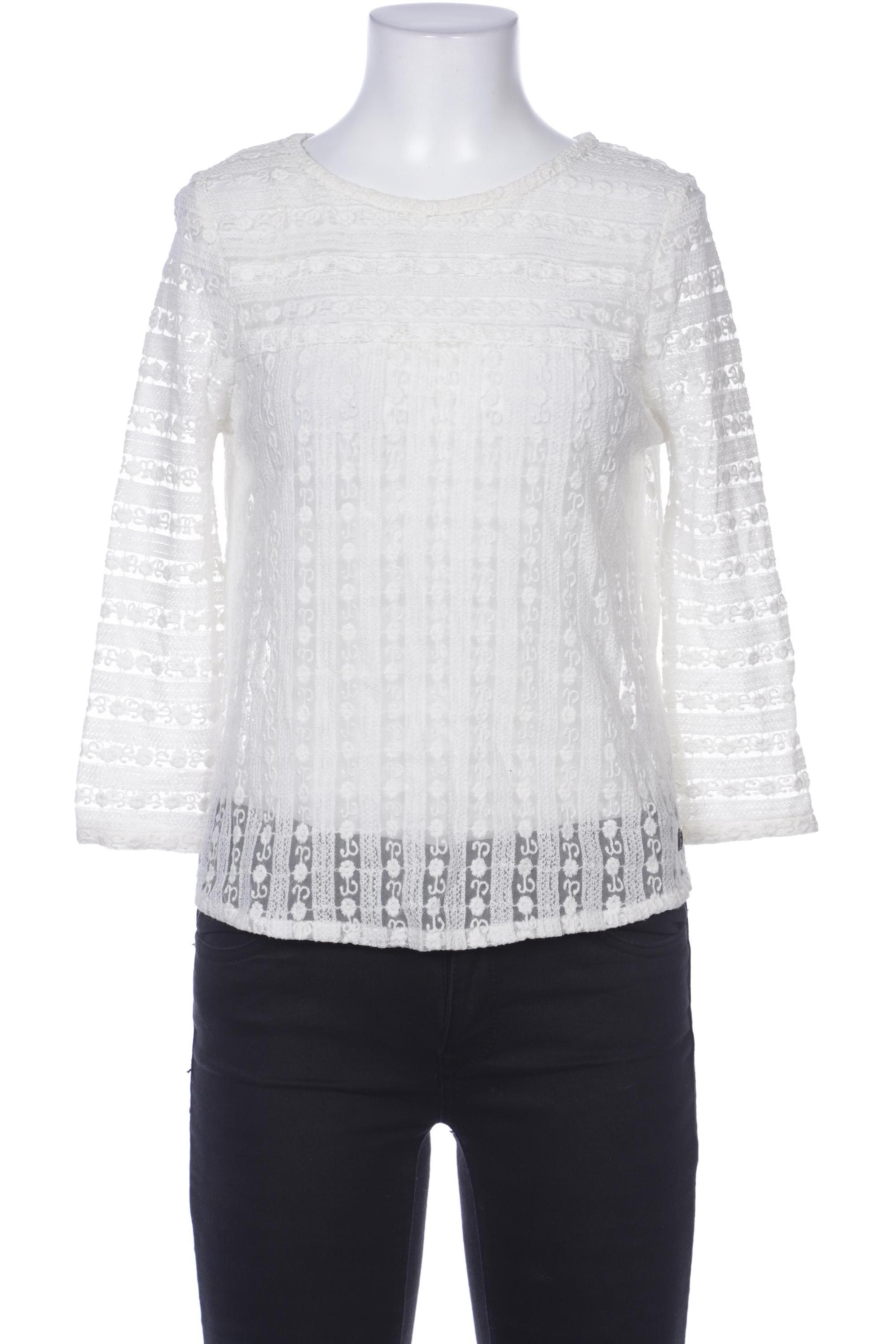 

TOM Tailor Denim Damen Langarmshirt, cremeweiß, Gr. 36