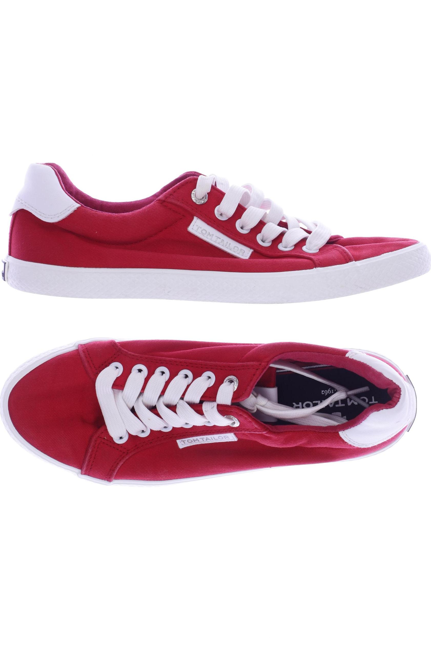 

TOM TAILOR Denim Damen Sneakers, rot