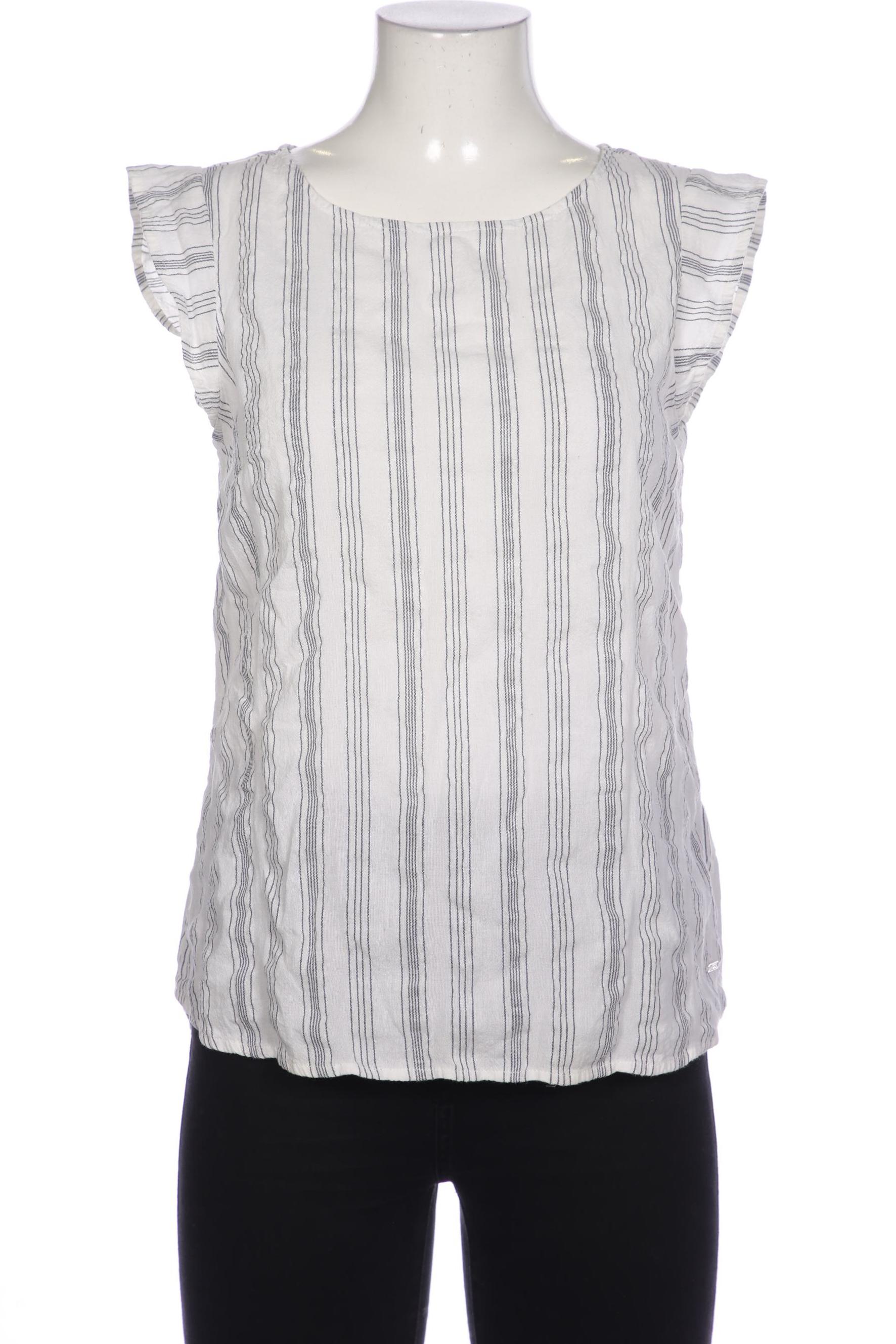 

TOM Tailor Denim Damen Bluse, weiß, Gr. 38