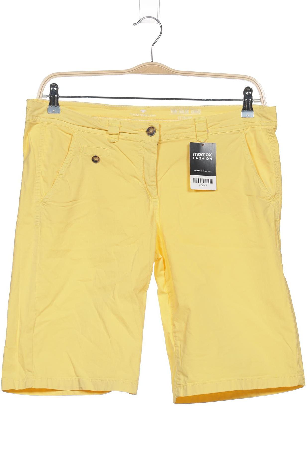 

TOM Tailor Denim Damen Shorts, gelb, Gr. 40