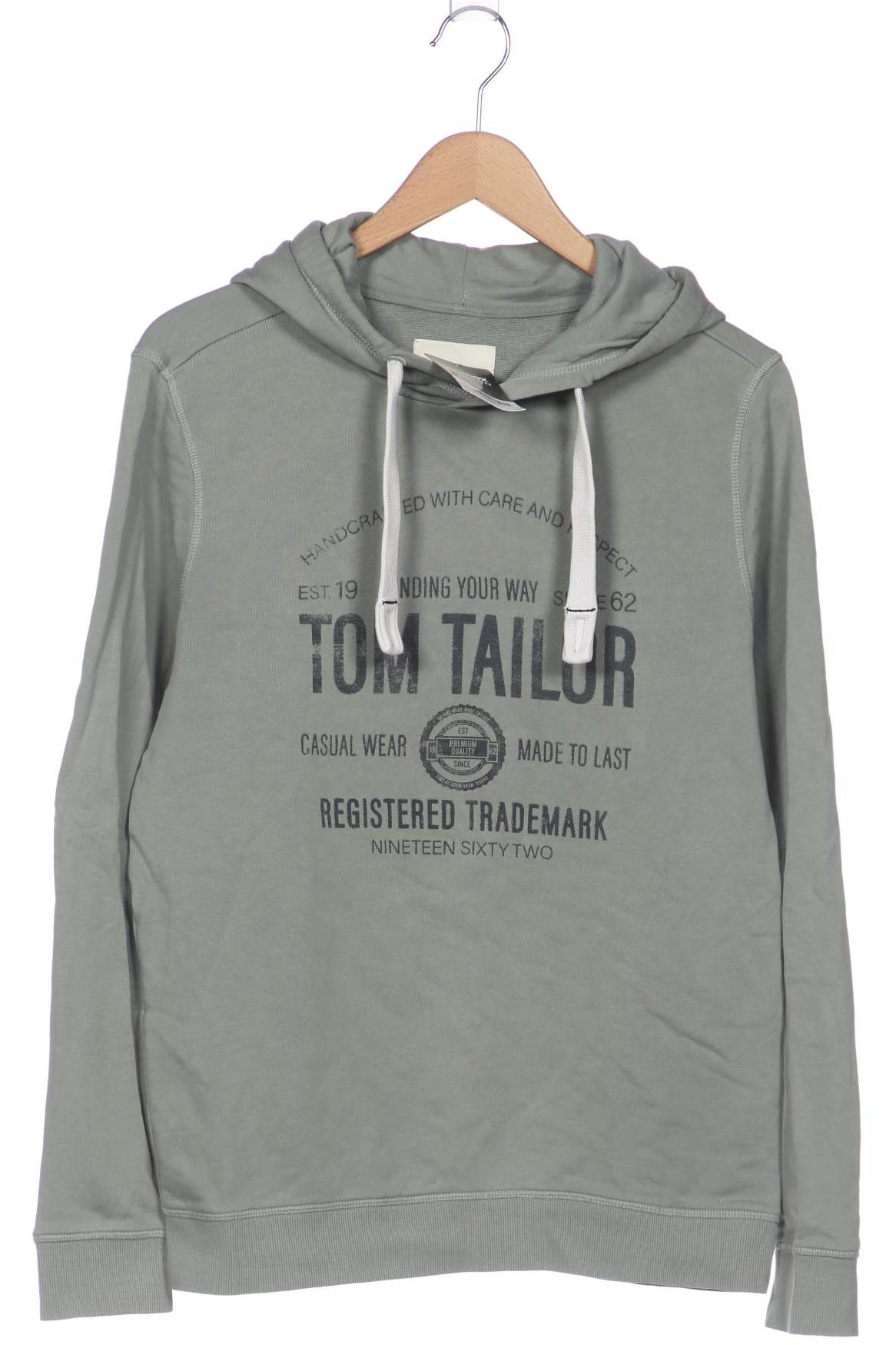 

TOM Tailor Denim Herren Kapuzenpullover, grün, Gr. 52