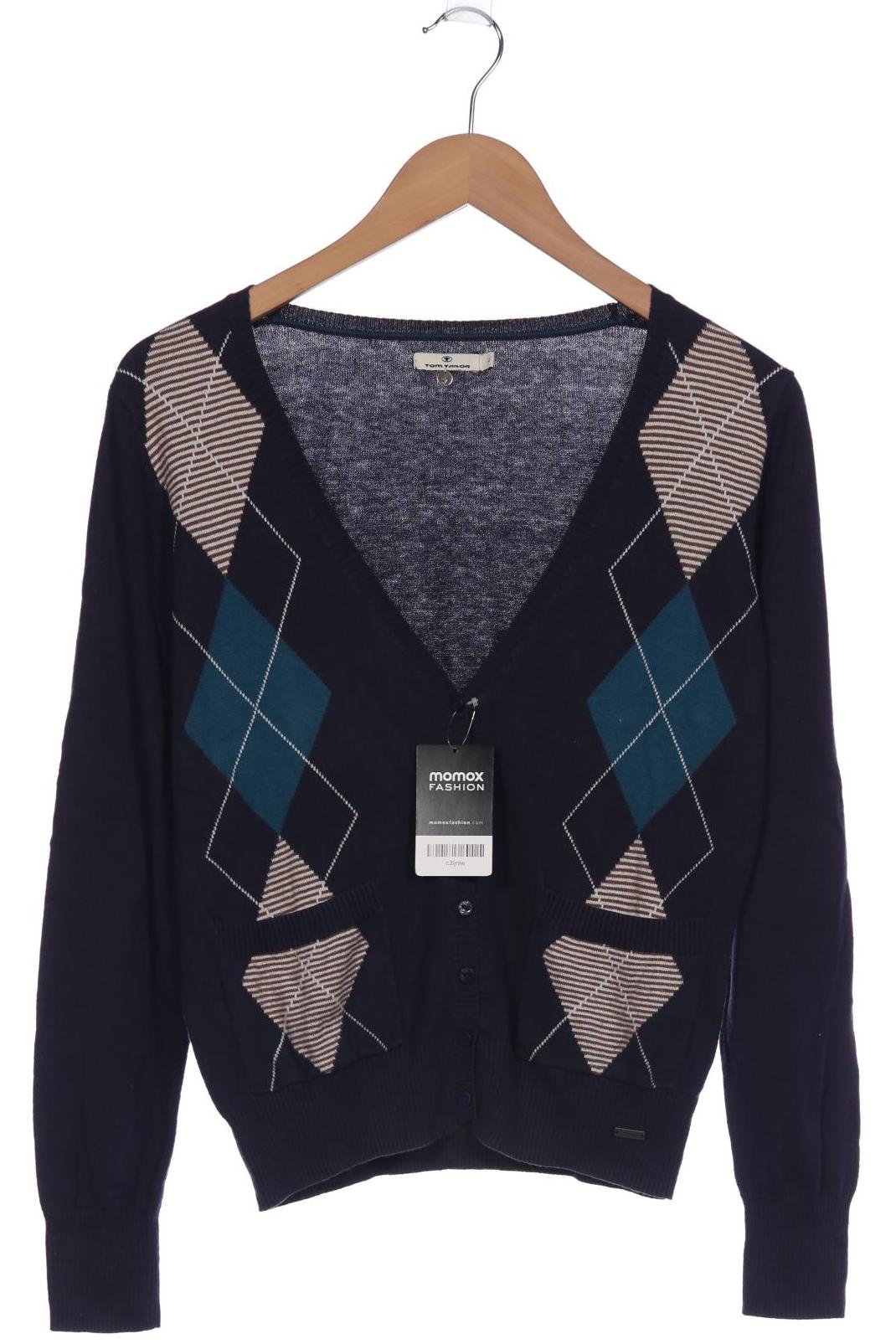 

TOM Tailor Denim Damen Strickjacke, marineblau, Gr. 42