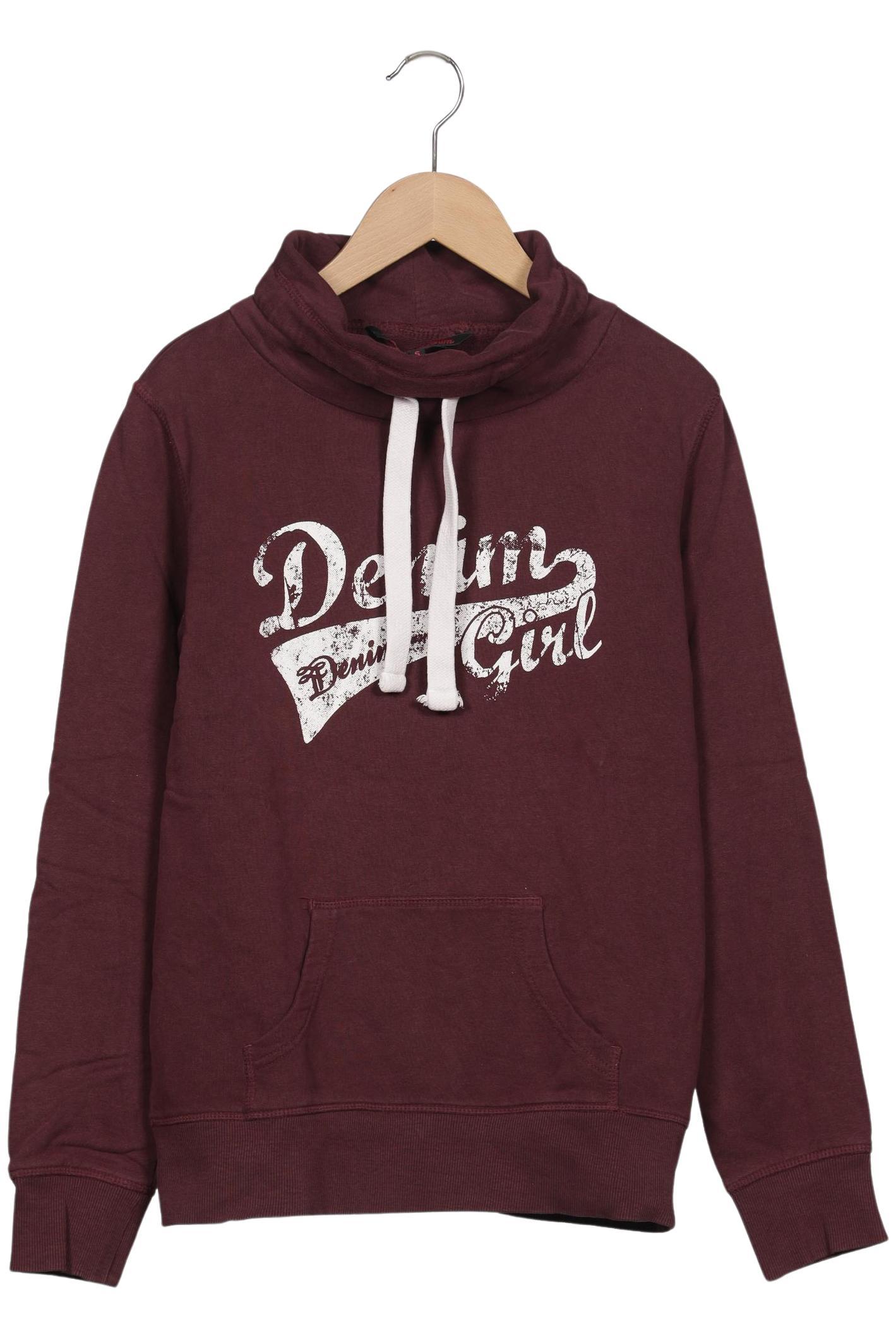 

TOM Tailor Denim Damen Sweatshirt, bordeaux, Gr. 36