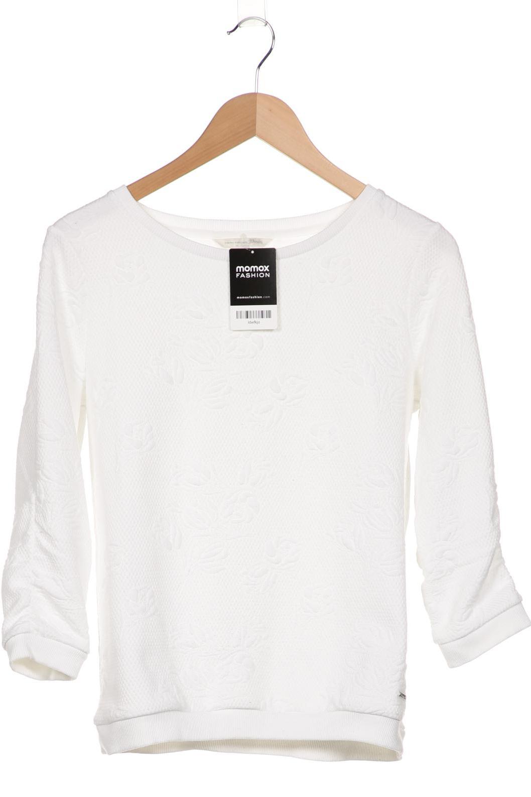

TOM TAILOR Denim Damen Sweatshirt, weiß