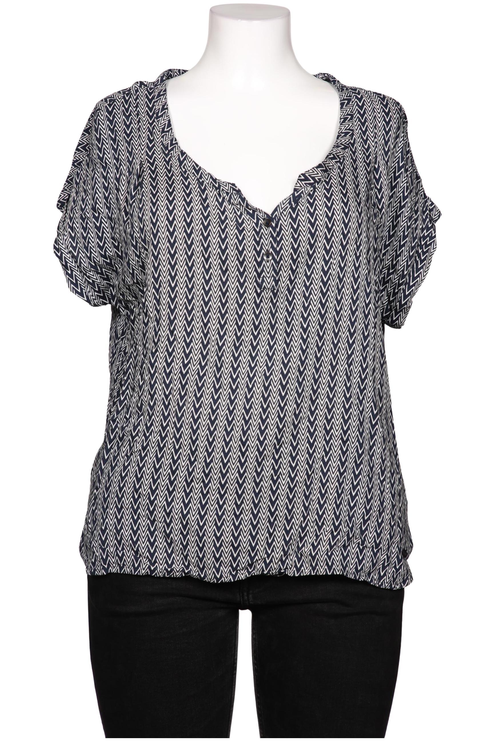 

TOM Tailor Denim Damen Bluse, marineblau, Gr. 44