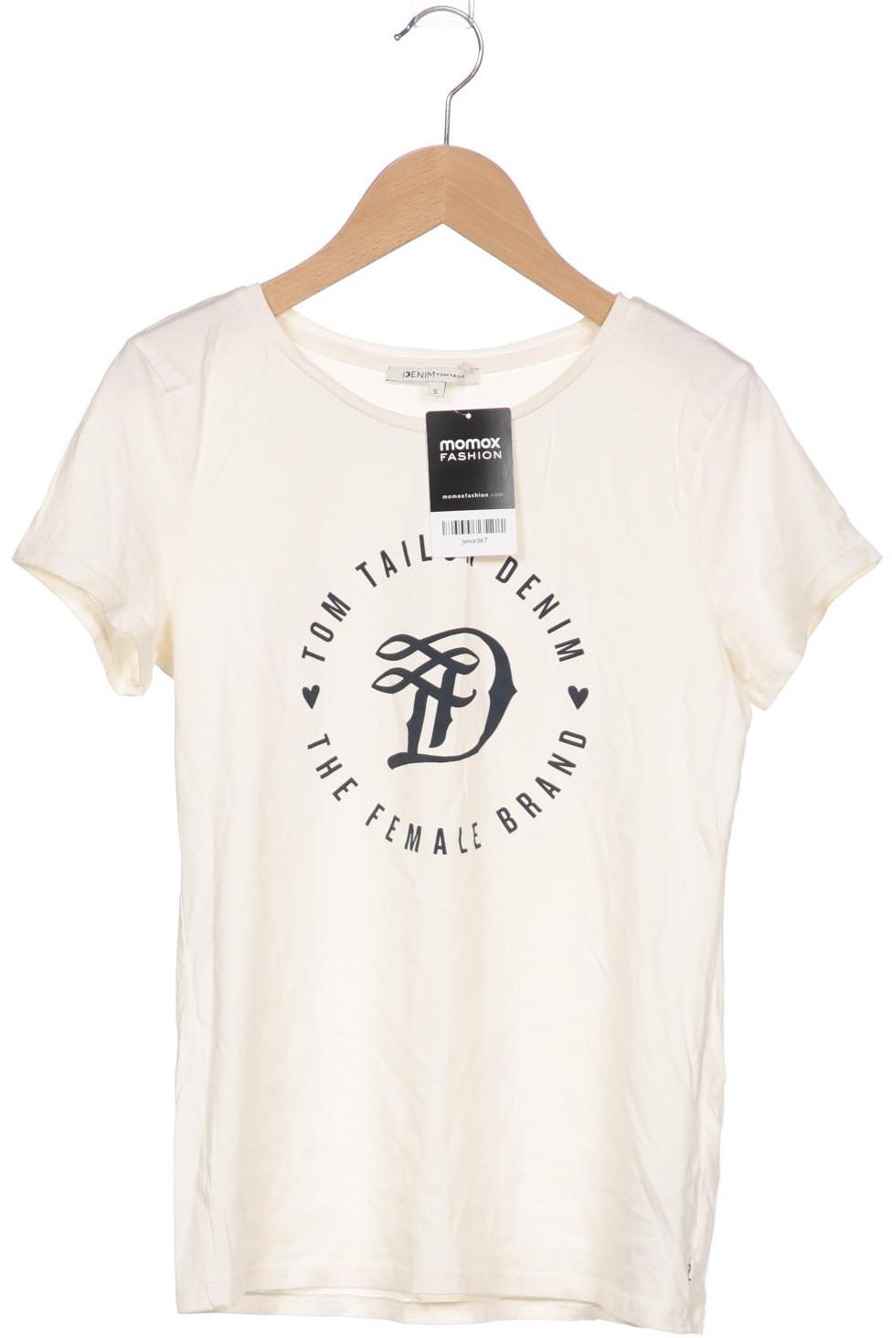 

TOM Tailor Denim Damen T-Shirt, weiß, Gr. 36