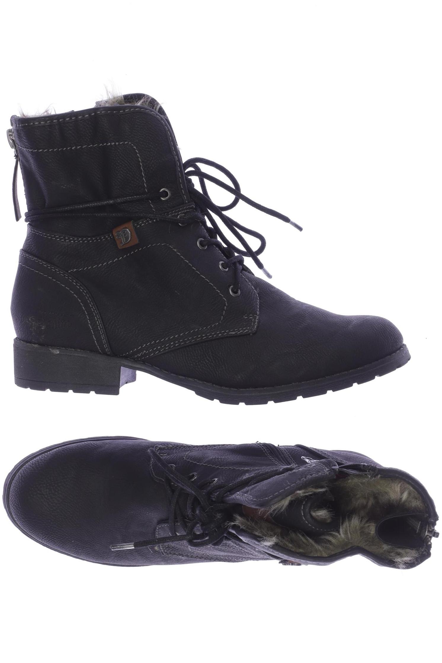 

TOM Tailor Denim Damen Stiefelette, schwarz, Gr. 39