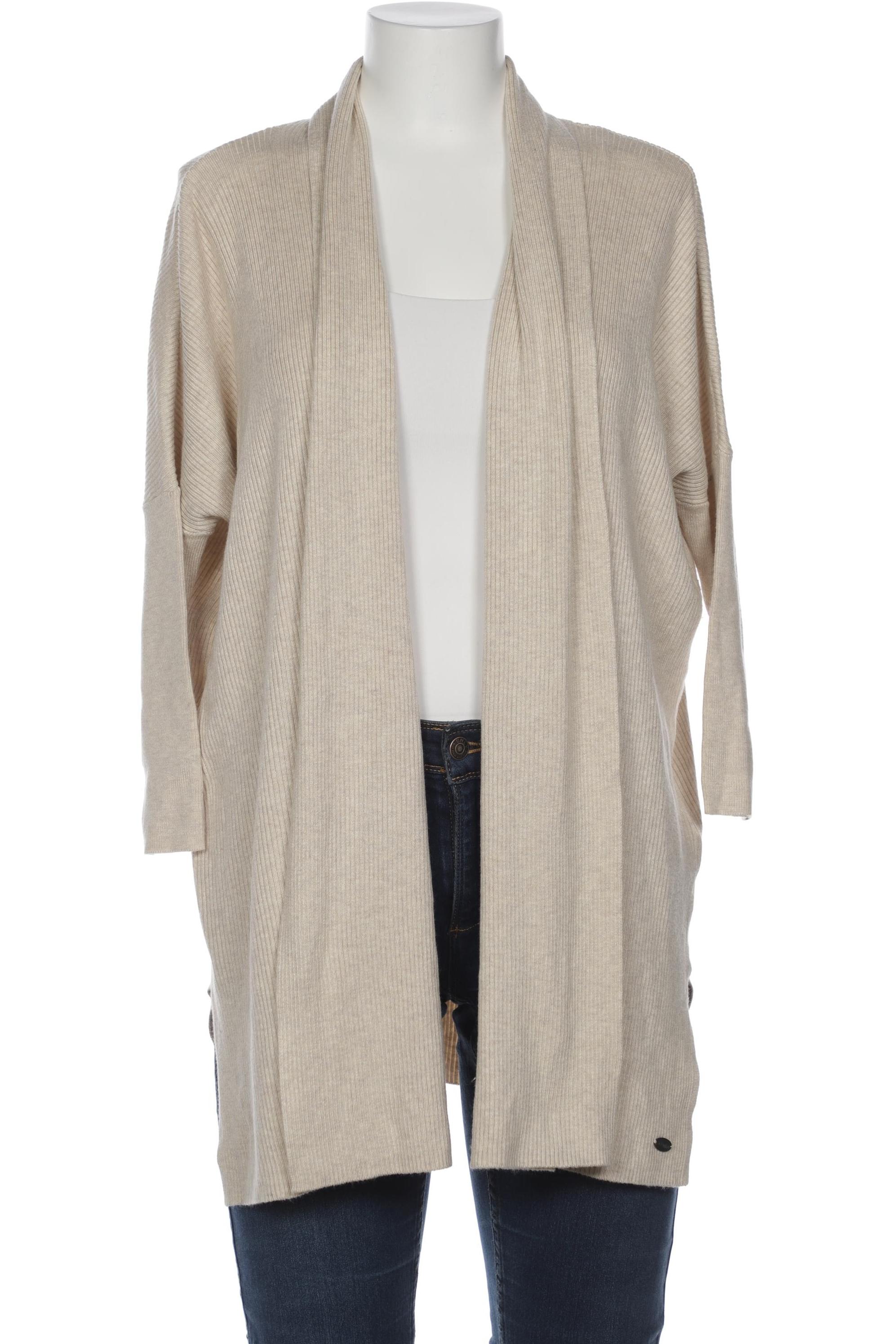 

TOM Tailor Denim Damen Strickjacke, beige, Gr. 42