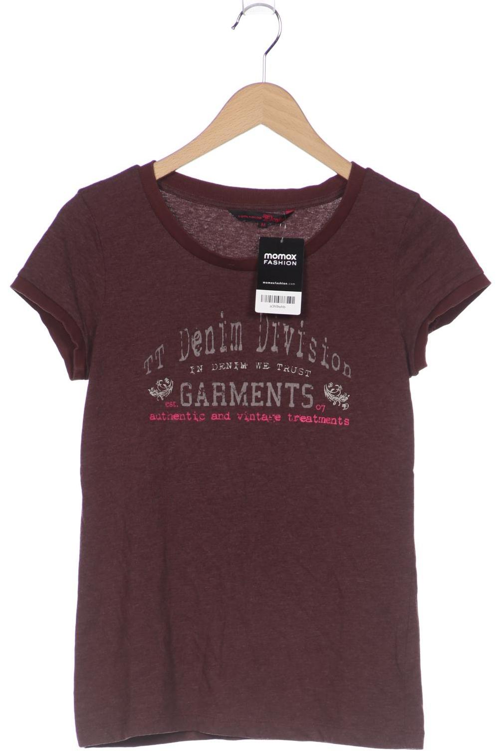 

TOM Tailor Denim Damen T-Shirt, braun, Gr. 38