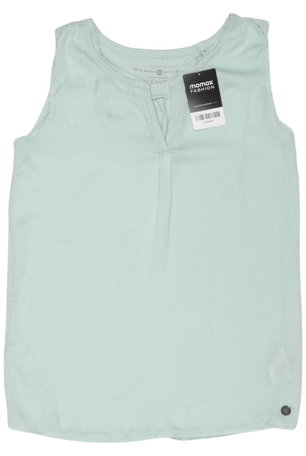 

TOM Tailor Denim Damen Top, türkis, Gr. 34