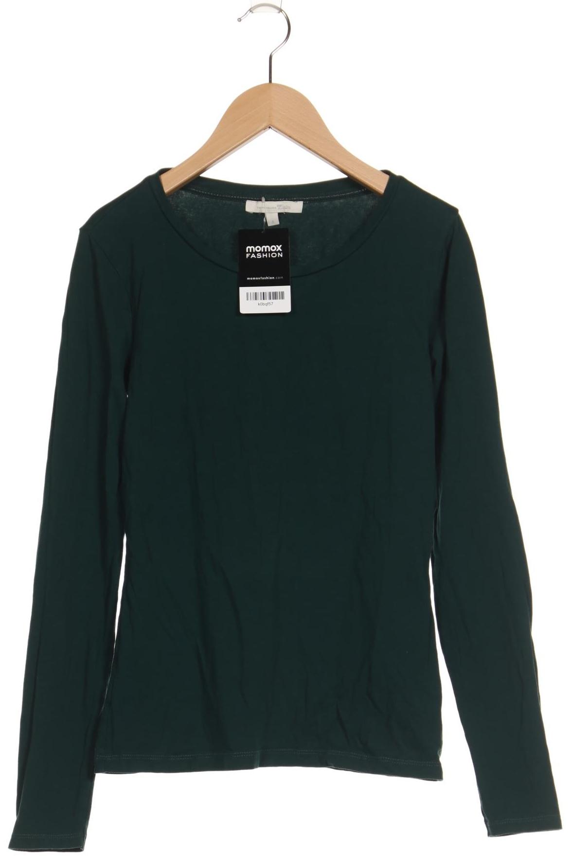 

TOM Tailor Denim Damen Langarmshirt, grün, Gr. 36