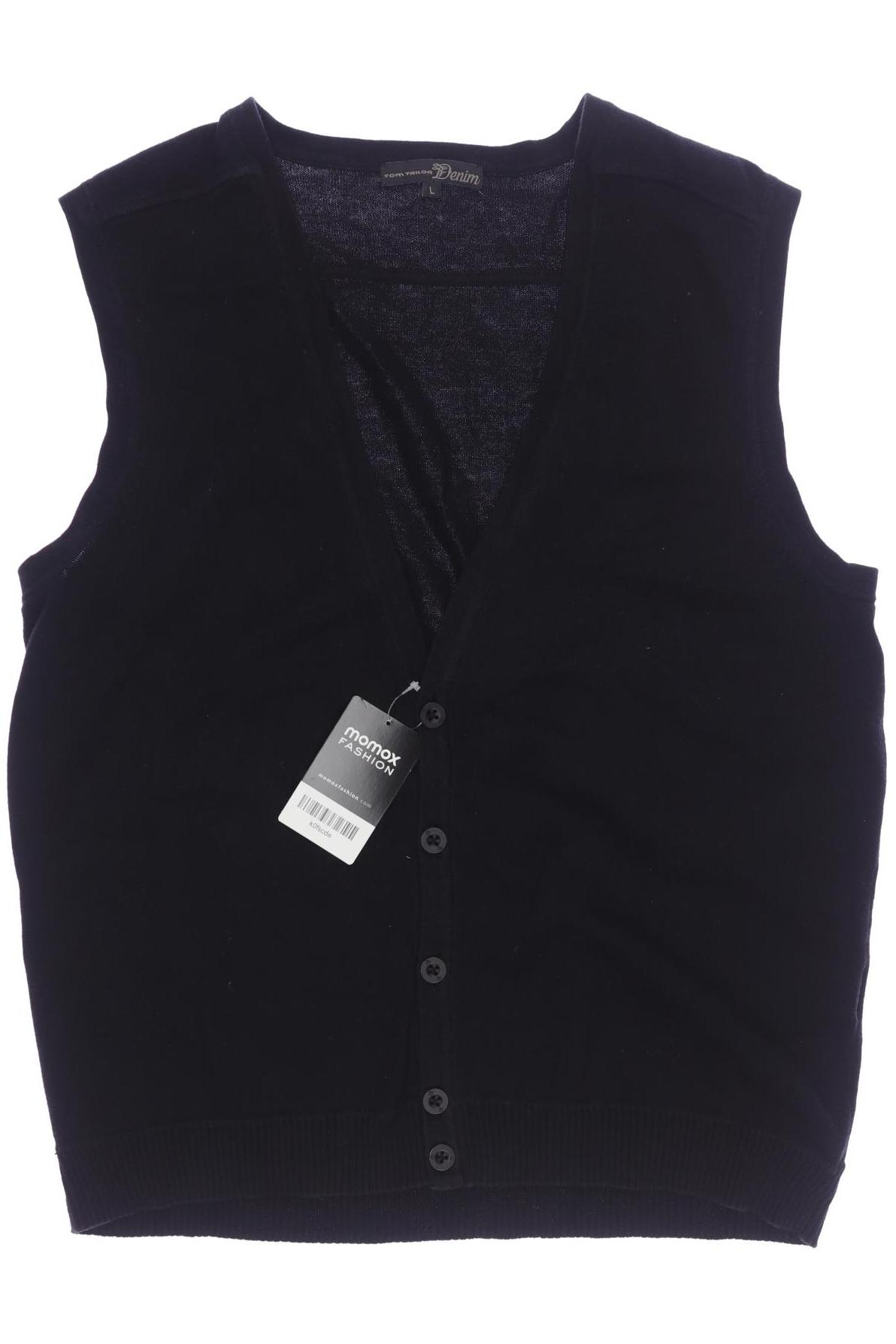 

TOM Tailor Denim Herren Weste, schwarz, Gr. 52