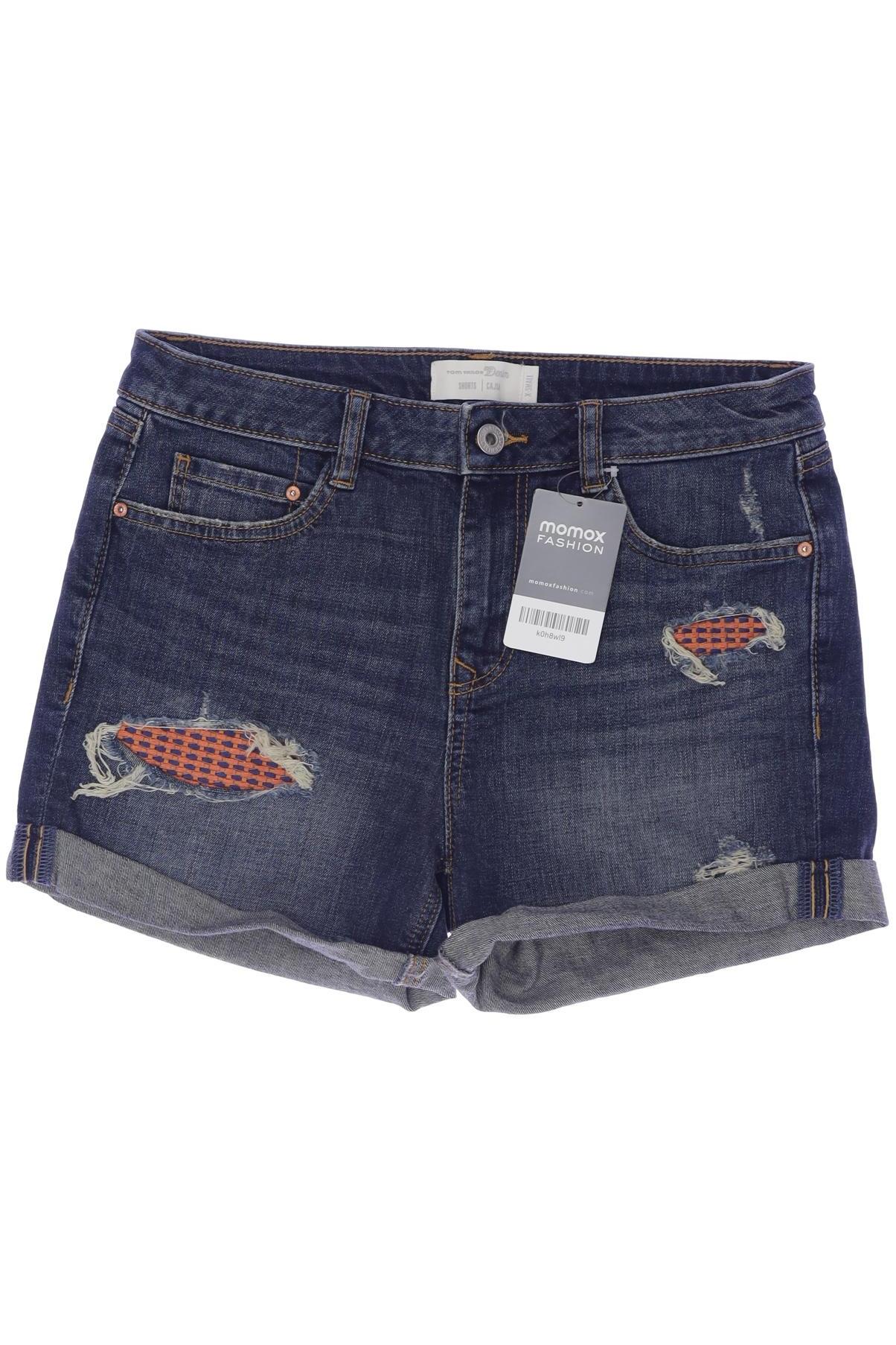 

TOM Tailor Denim Damen Shorts, marineblau, Gr. 34