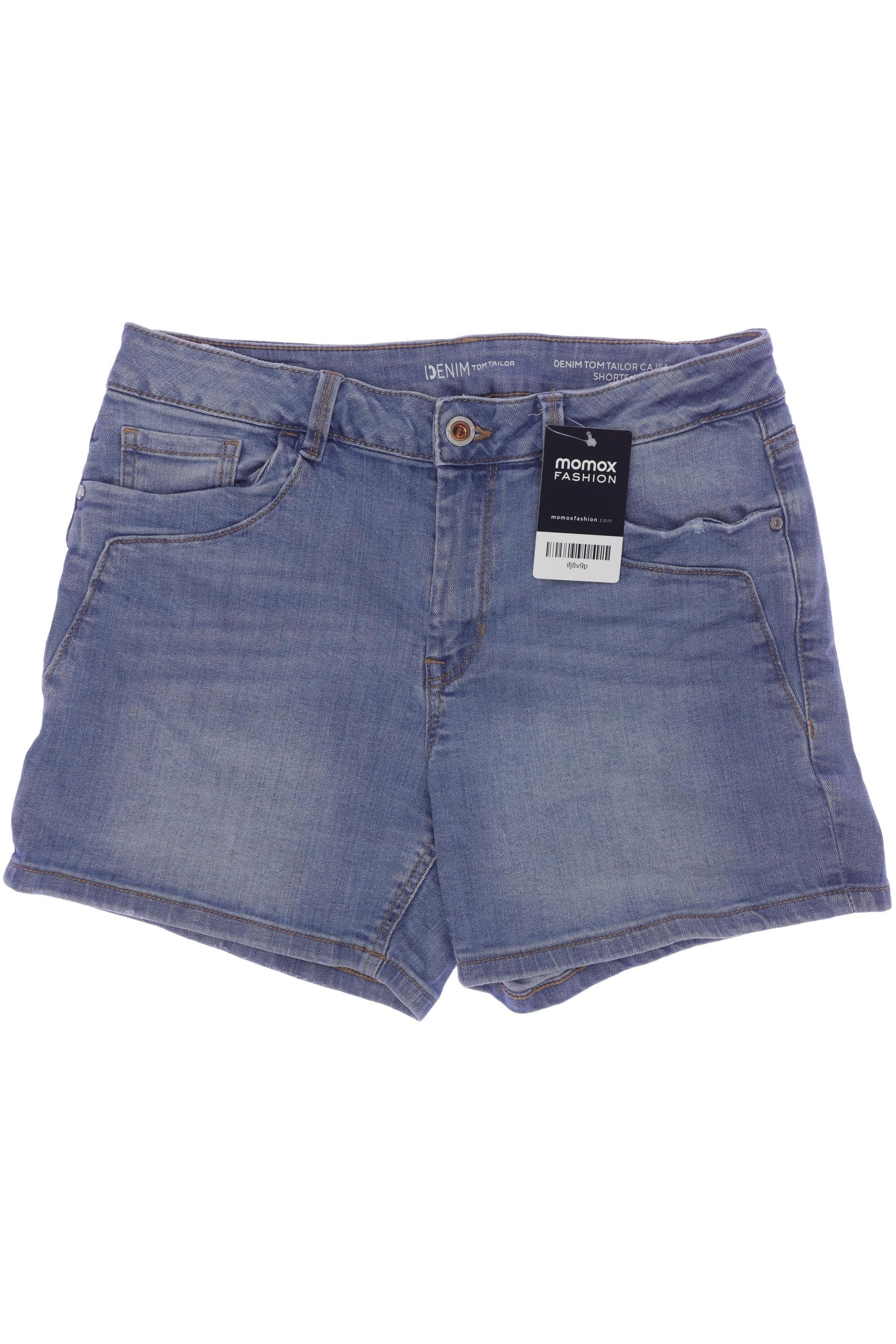 

TOM Tailor Denim Damen Shorts, blau, Gr. 36