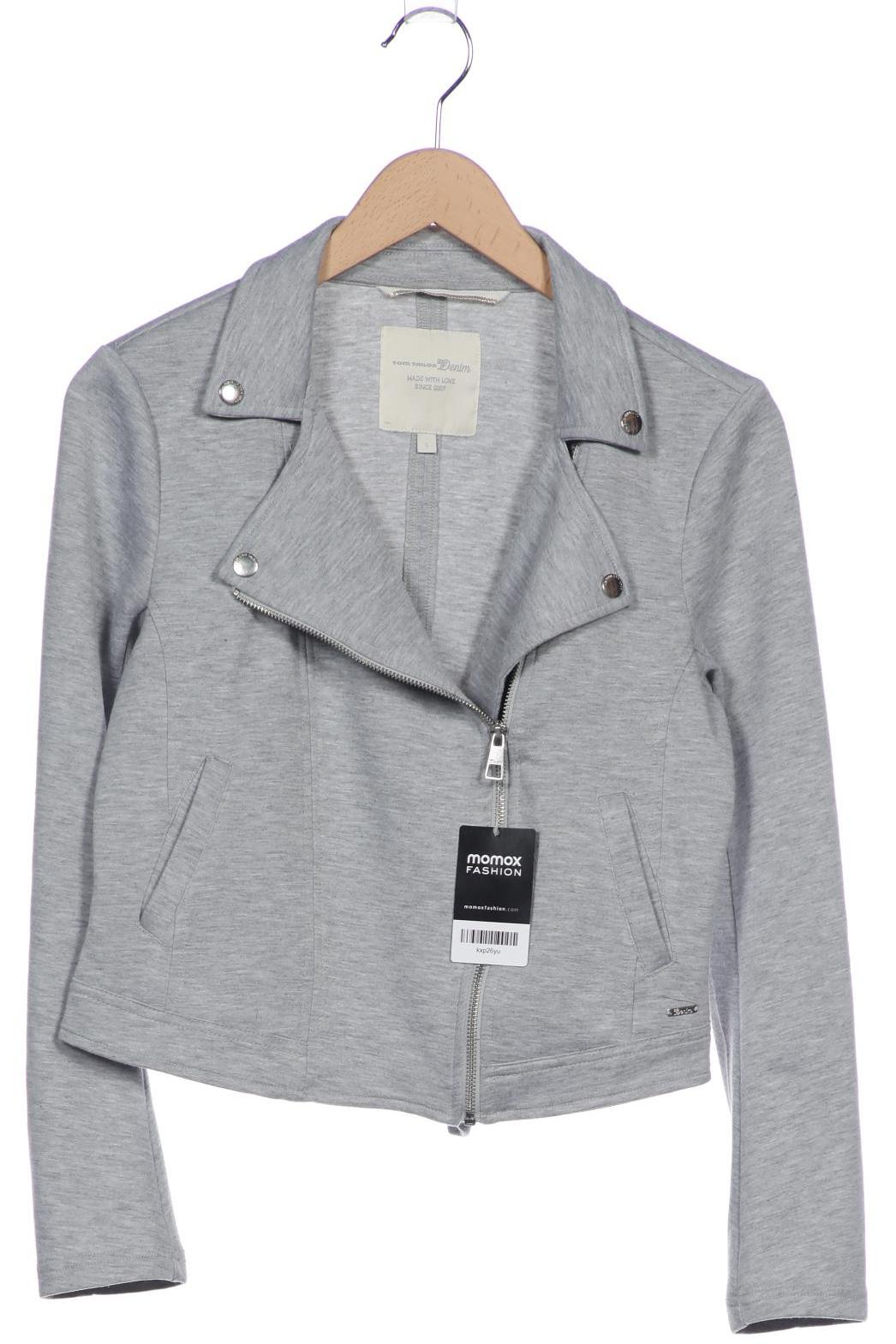 

TOM Tailor Denim Damen Jacke, grau, Gr. 36