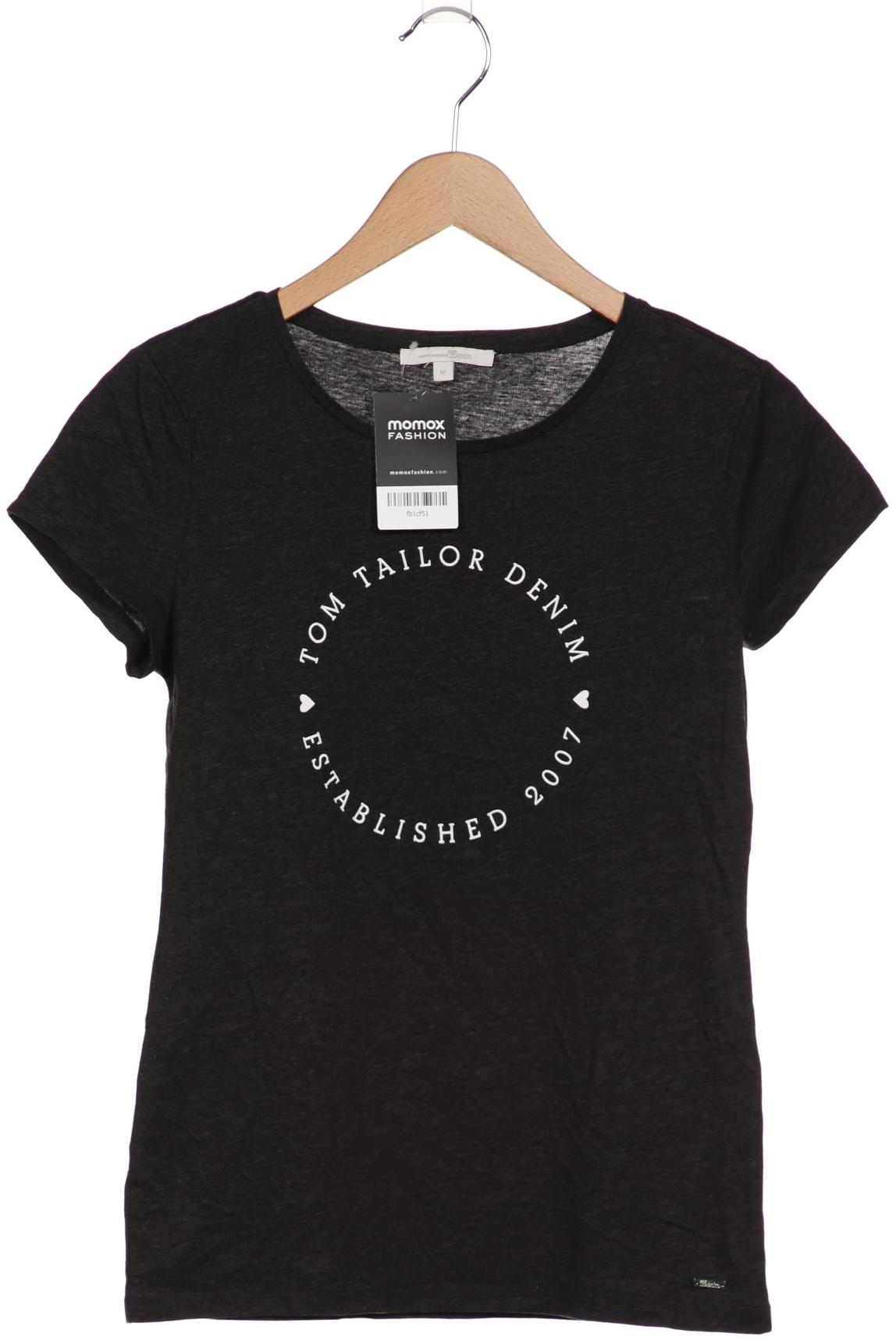 

TOM TAILOR Denim Damen T-Shirt, grau