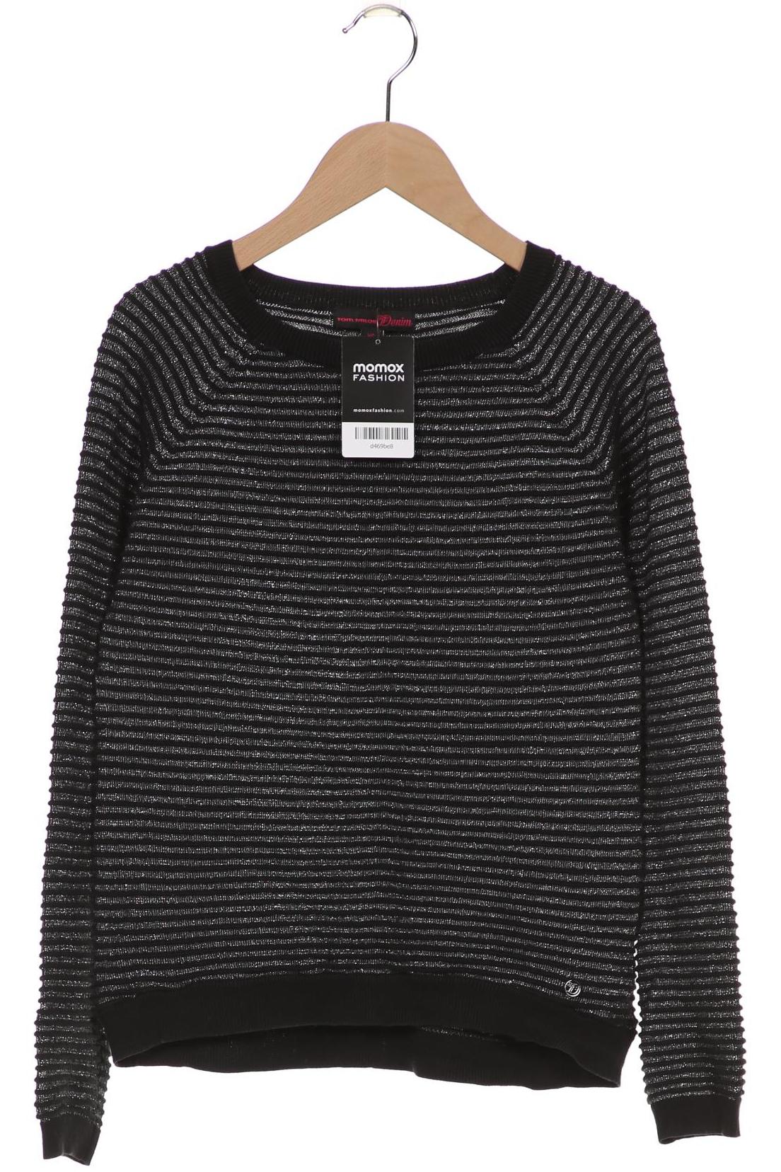 

TOM TAILOR Denim Damen Pullover, schwarz