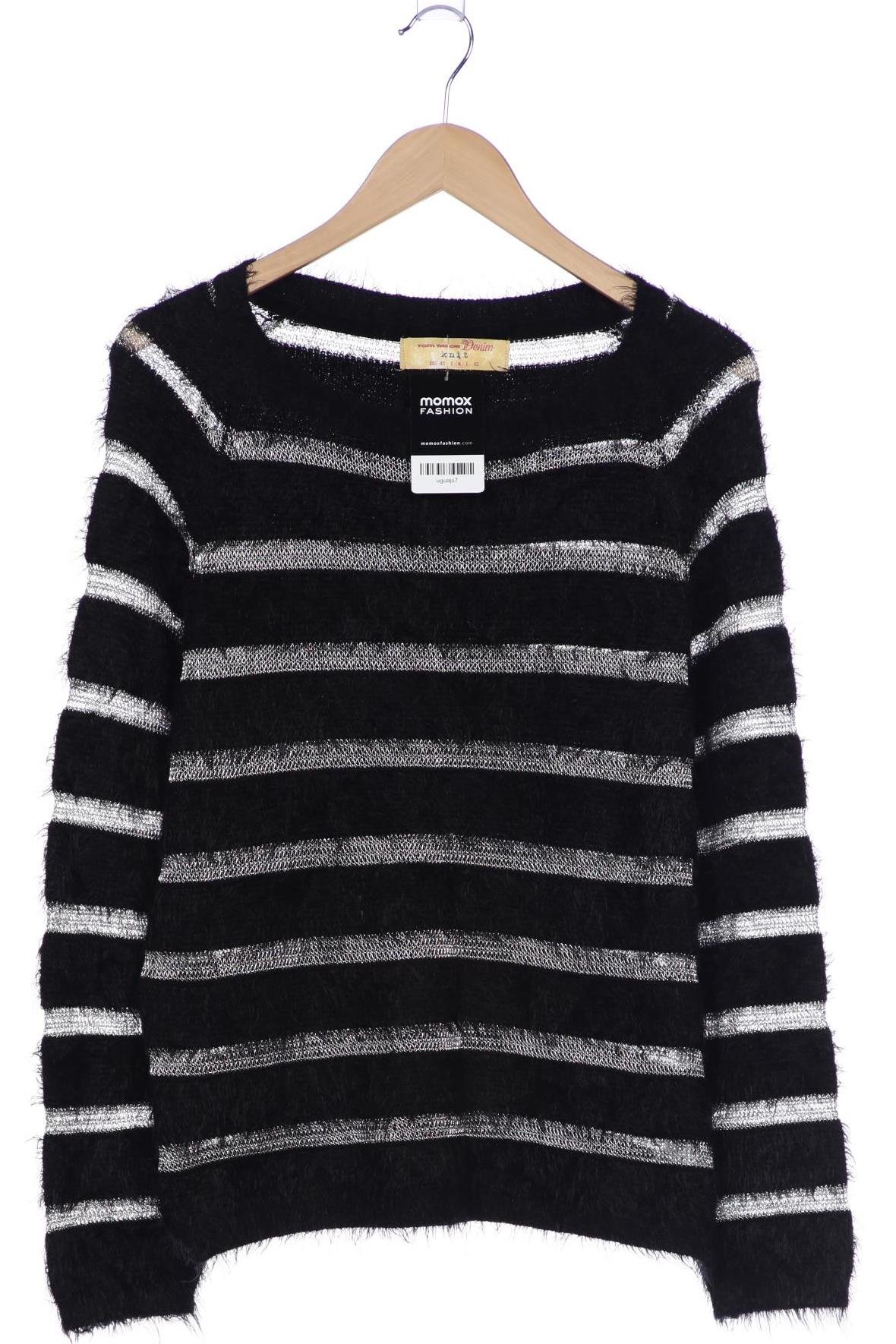 

TOM Tailor Denim Damen Pullover, schwarz, Gr. 38