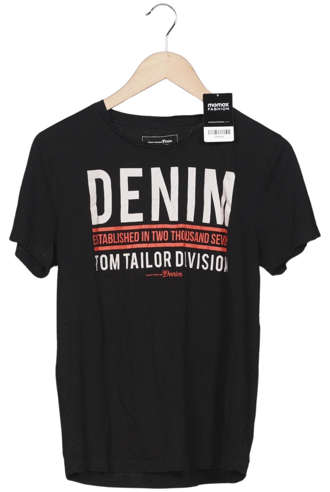 

TOM Tailor Denim Herren T-Shirt, schwarz, Gr. 48