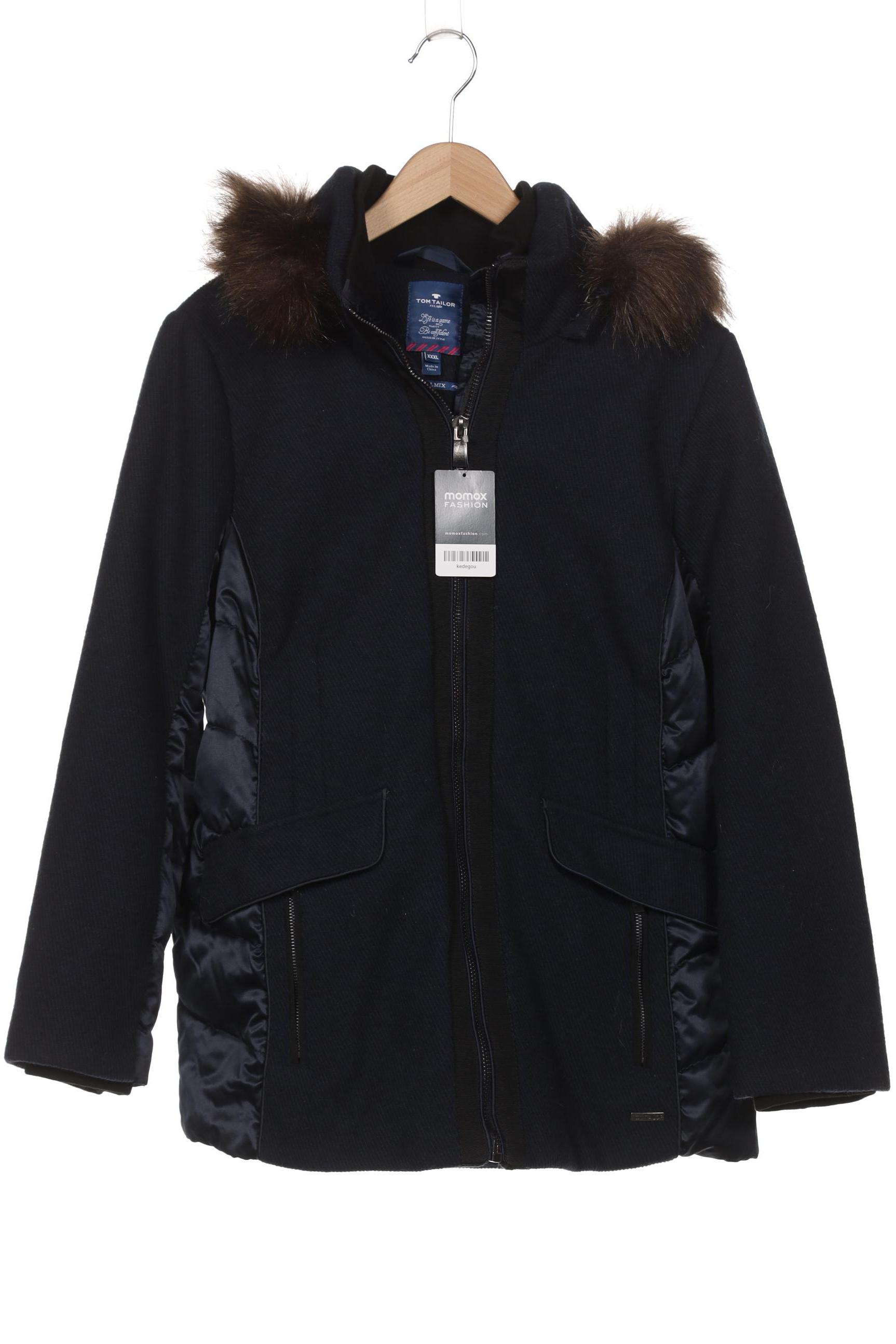 

TOM Tailor Denim Damen Jacke, marineblau, Gr. 48