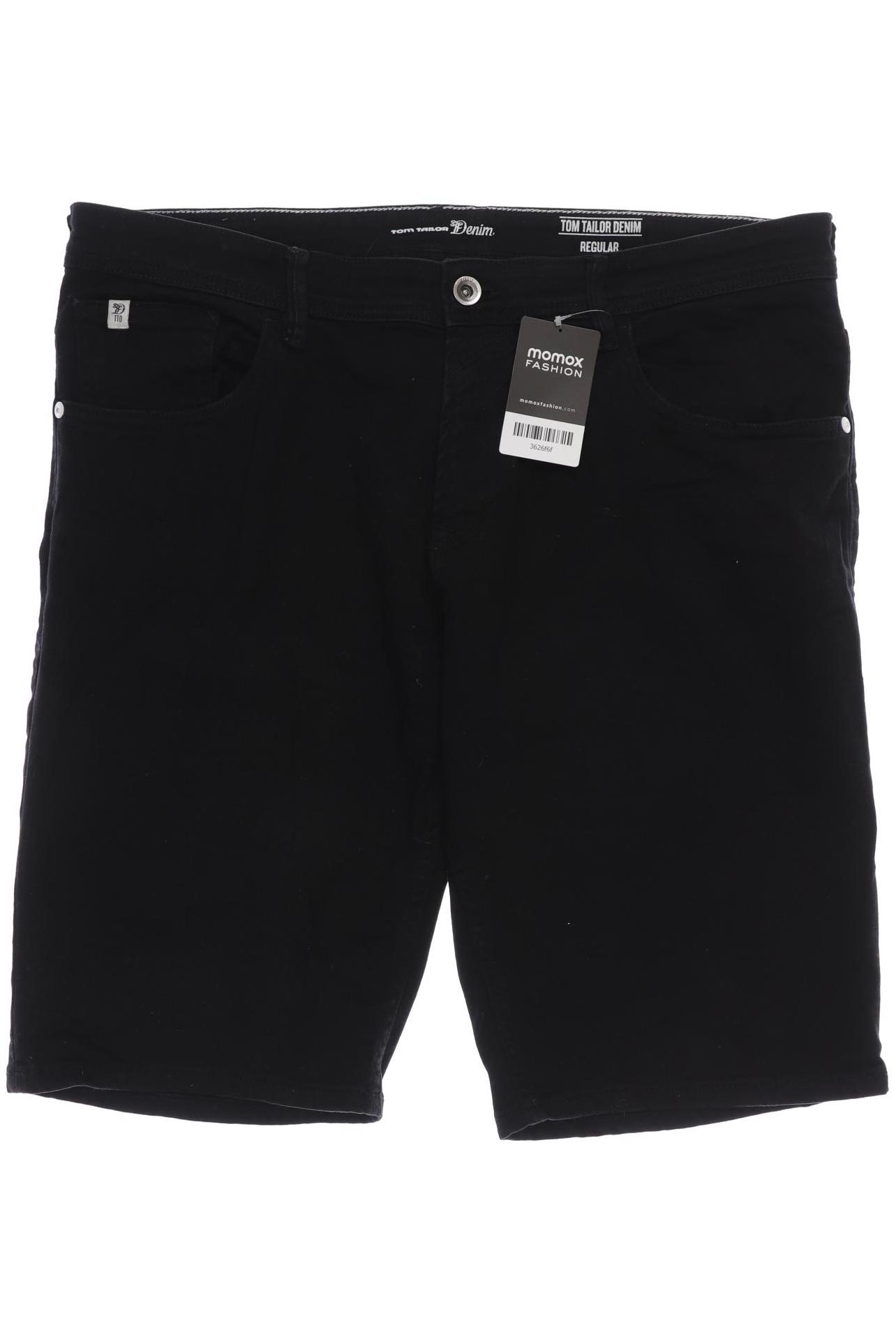 

TOM Tailor Denim Herren Shorts, schwarz, Gr. 52