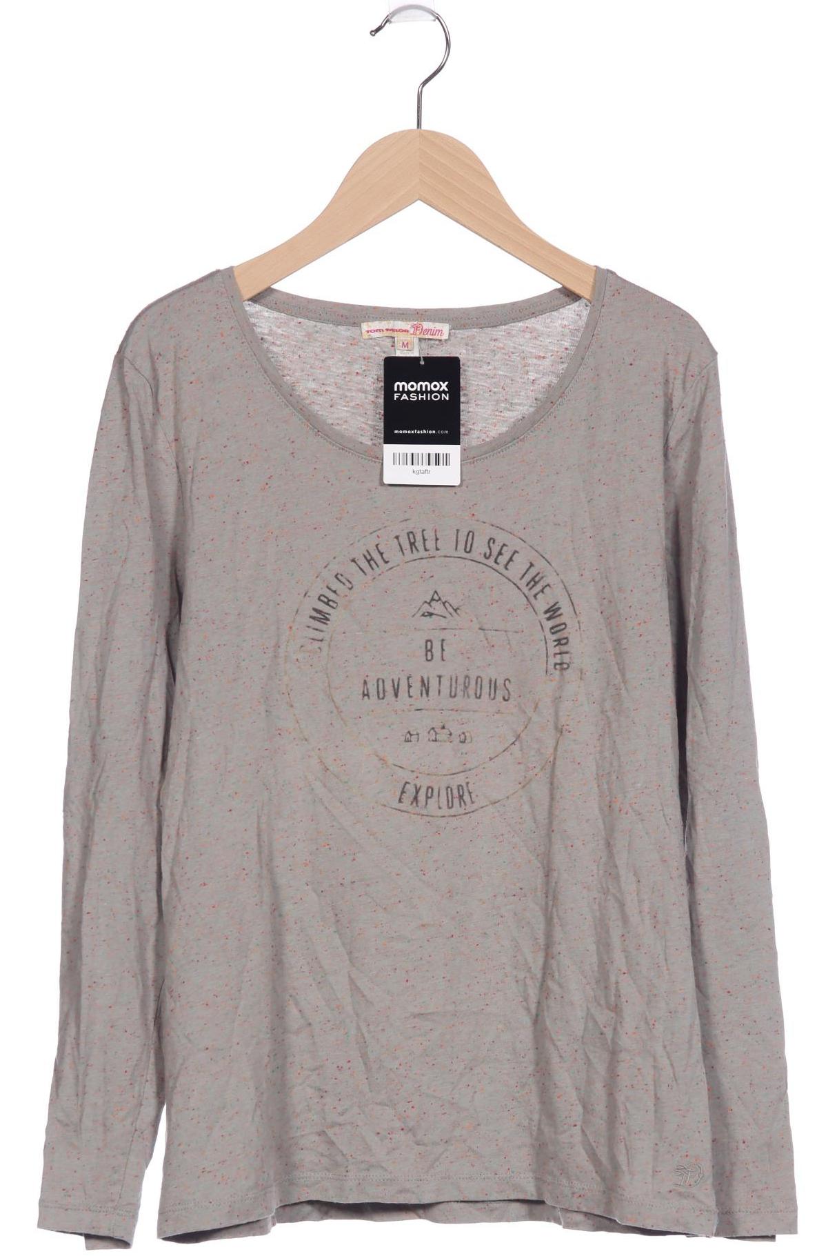 

TOM Tailor Denim Damen Langarmshirt, hellgrün, Gr. 38