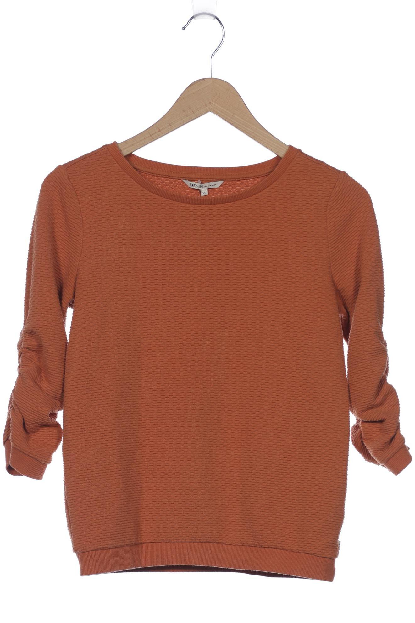 

TOM TAILOR Denim Damen Sweatshirt, orange