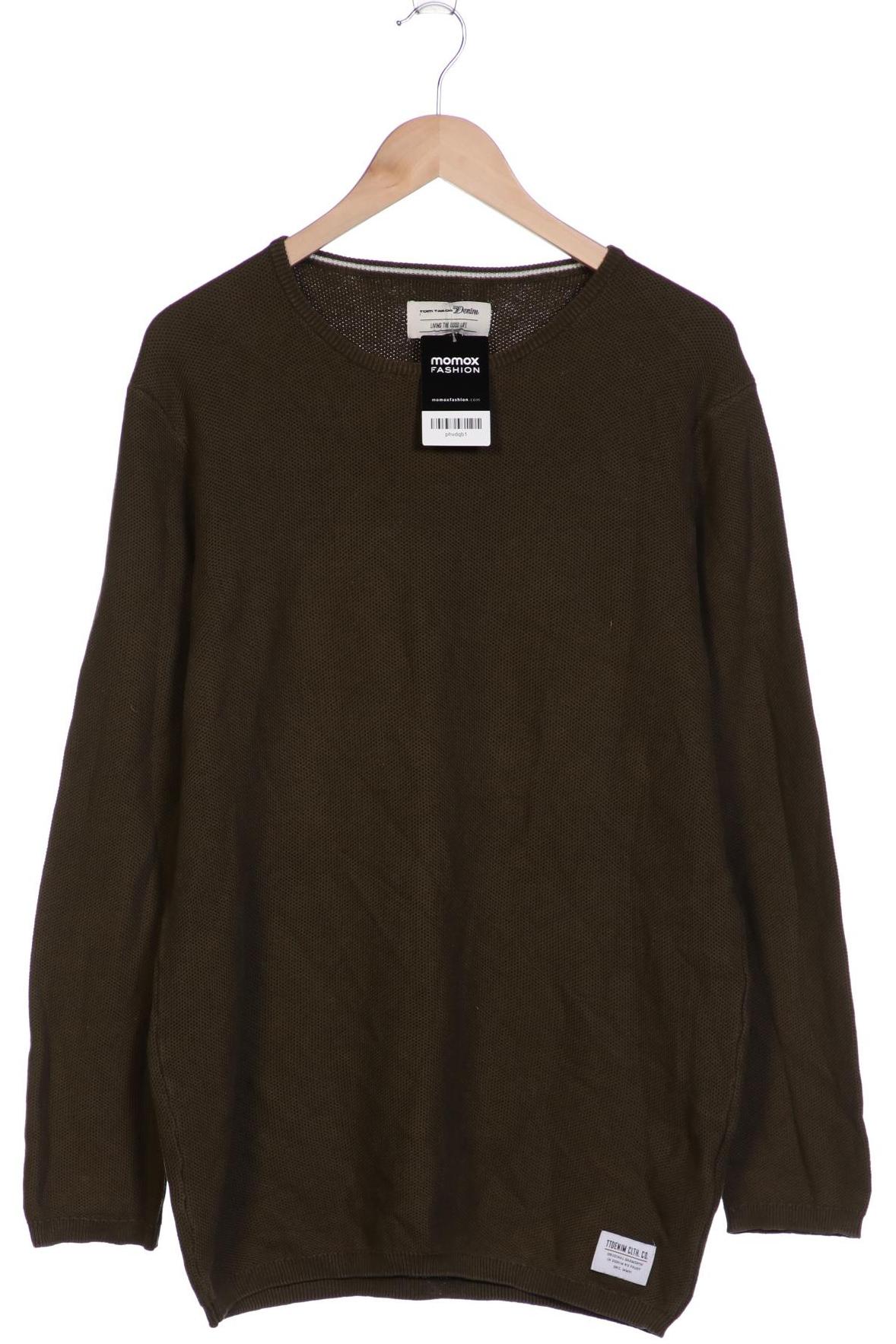 

TOM Tailor Denim Herren Pullover, grün, Gr. 56