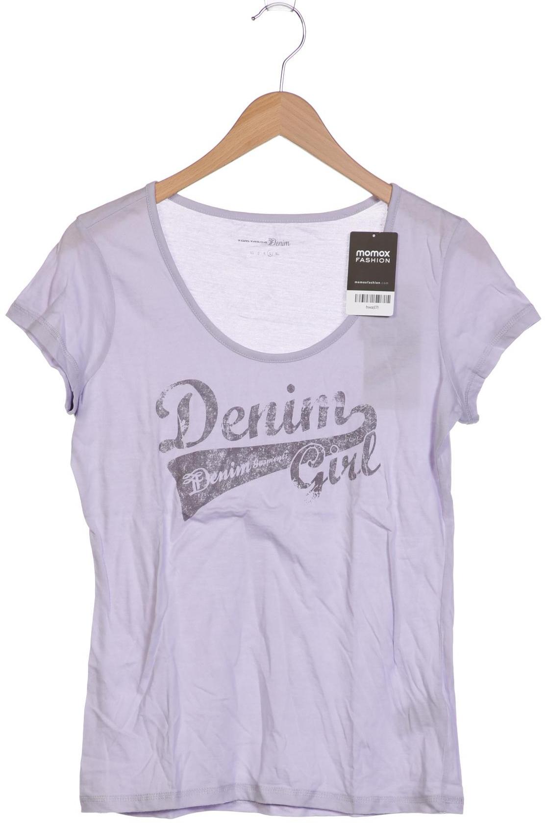 

TOM TAILOR Denim Damen T-Shirt, flieder