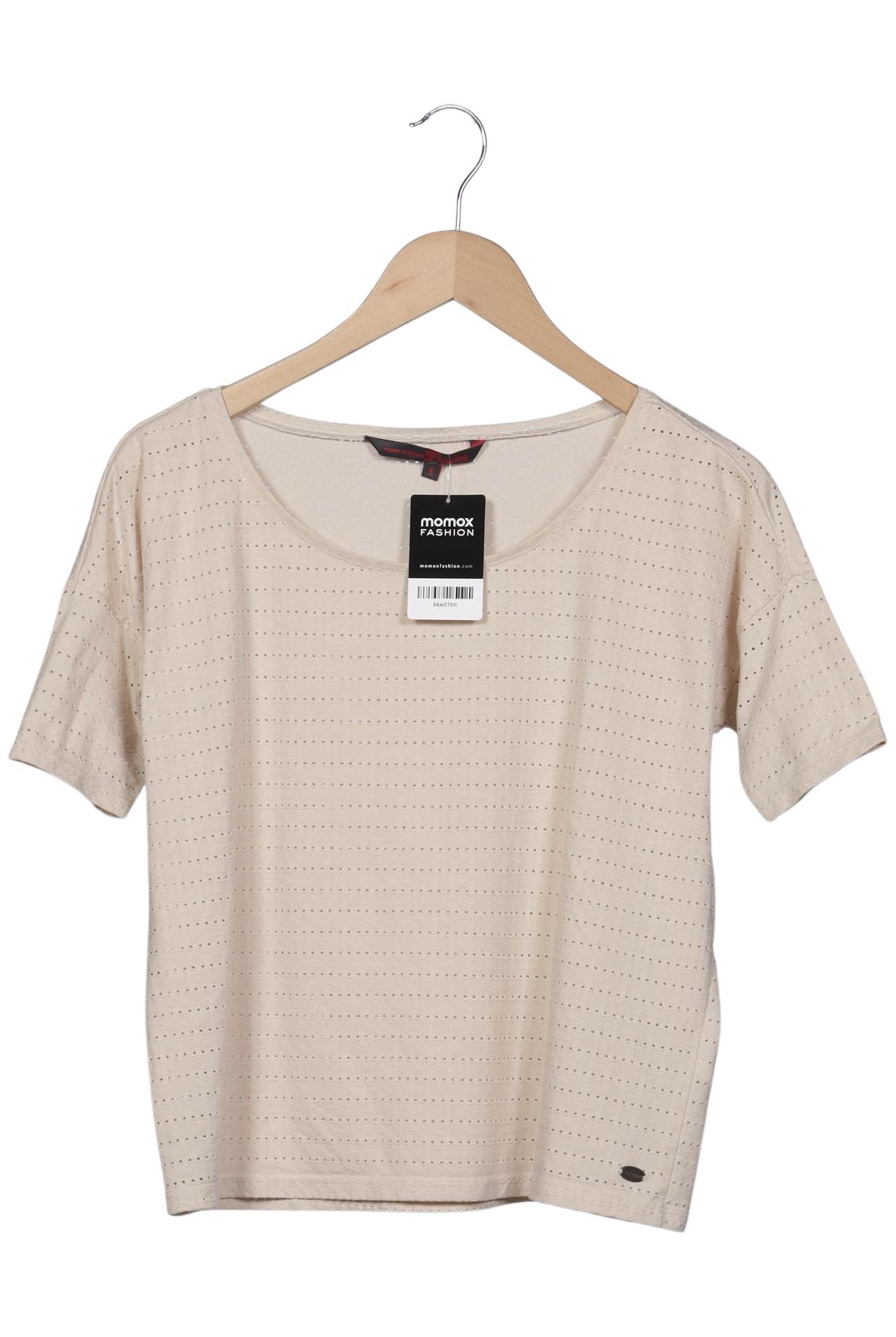 

TOM Tailor Denim Damen T-Shirt, beige, Gr. 36