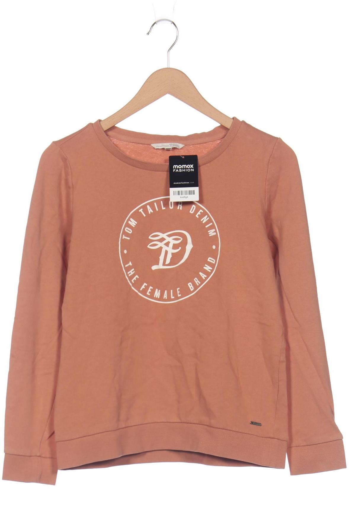 

TOM Tailor Denim Damen Sweatshirt, orange, Gr. 38