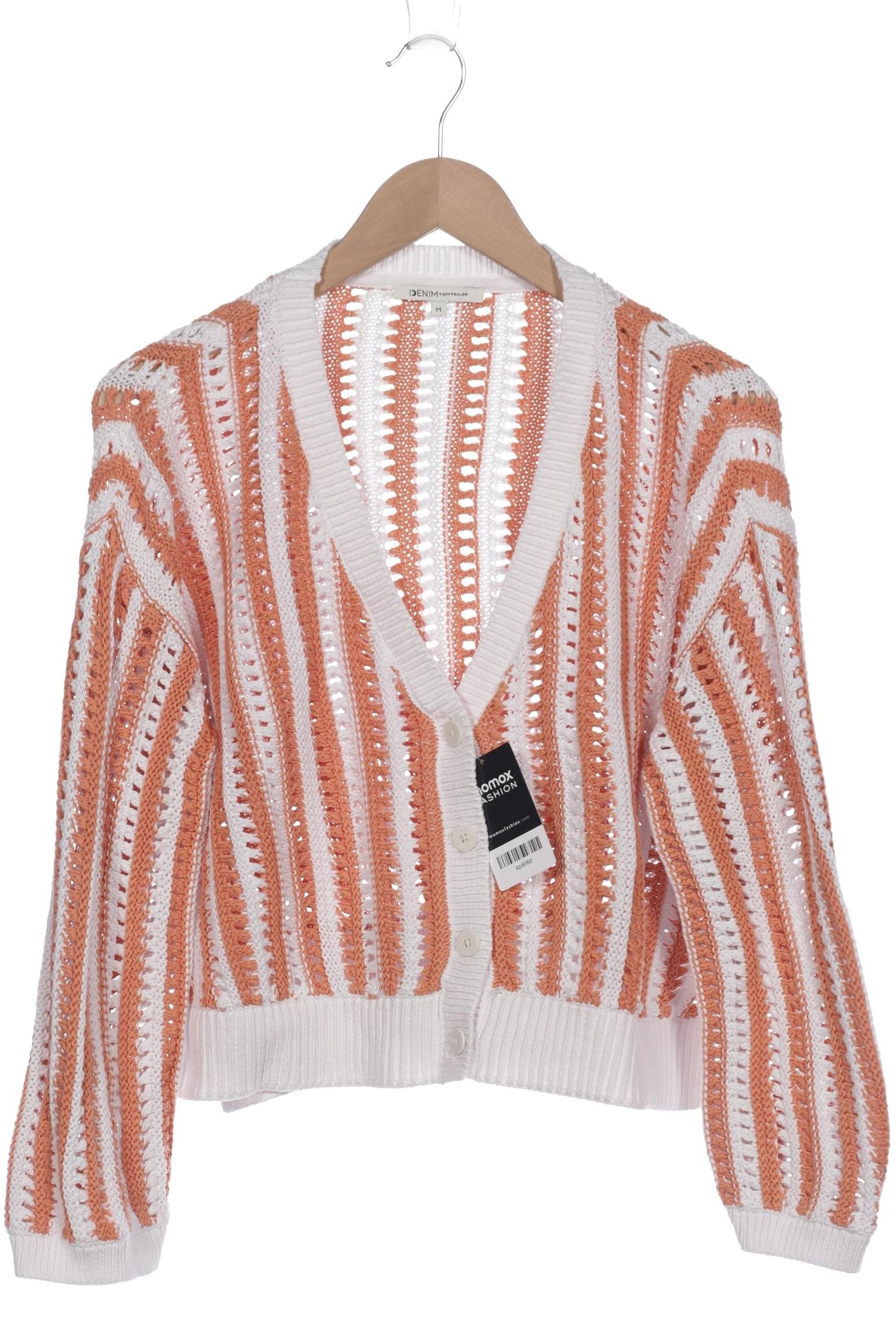 

TOM Tailor Denim Damen Strickjacke, orange, Gr. 38