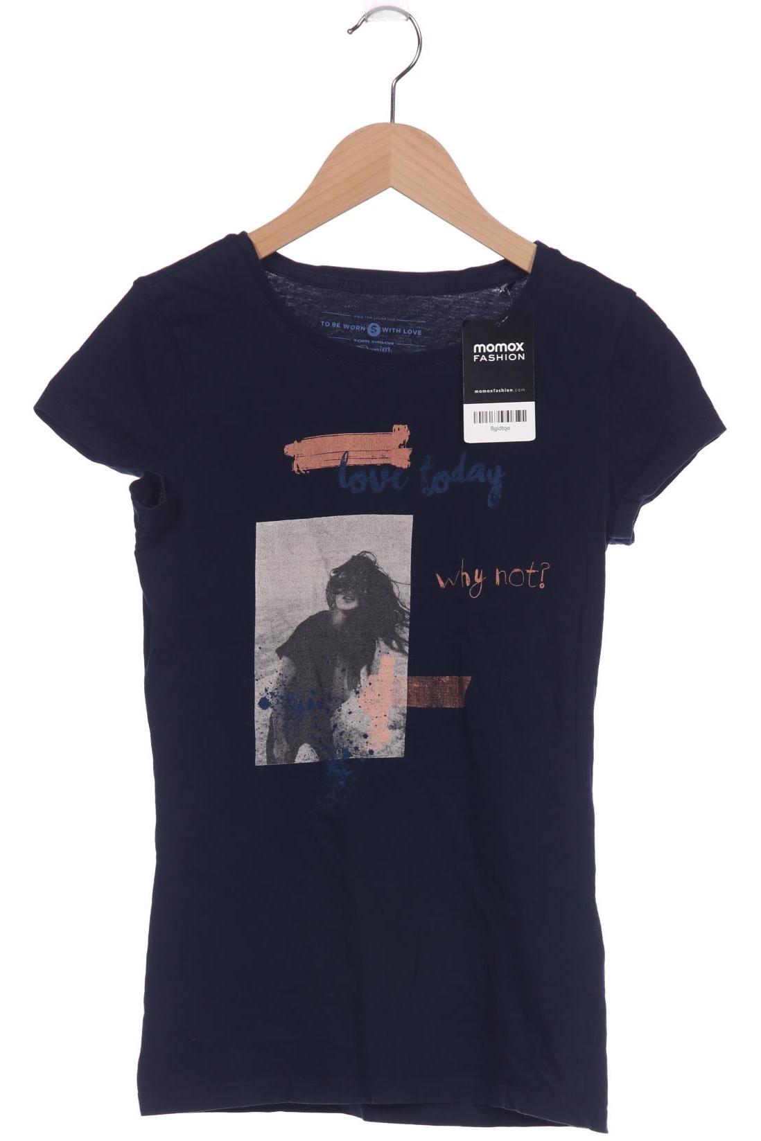 Thumbnail - TOM Tailor Denim Damen T-Shirt, marineblau, Gr. 36
