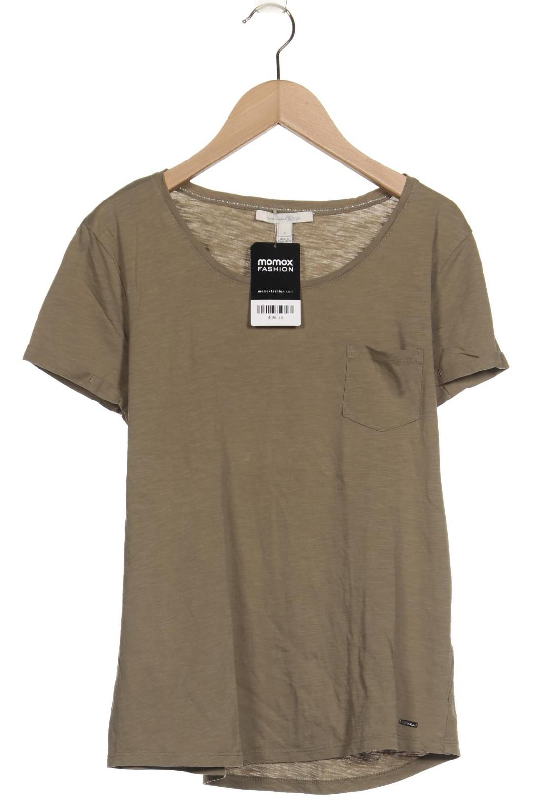 

TOM Tailor Denim Damen T-Shirt, grün, Gr. 38