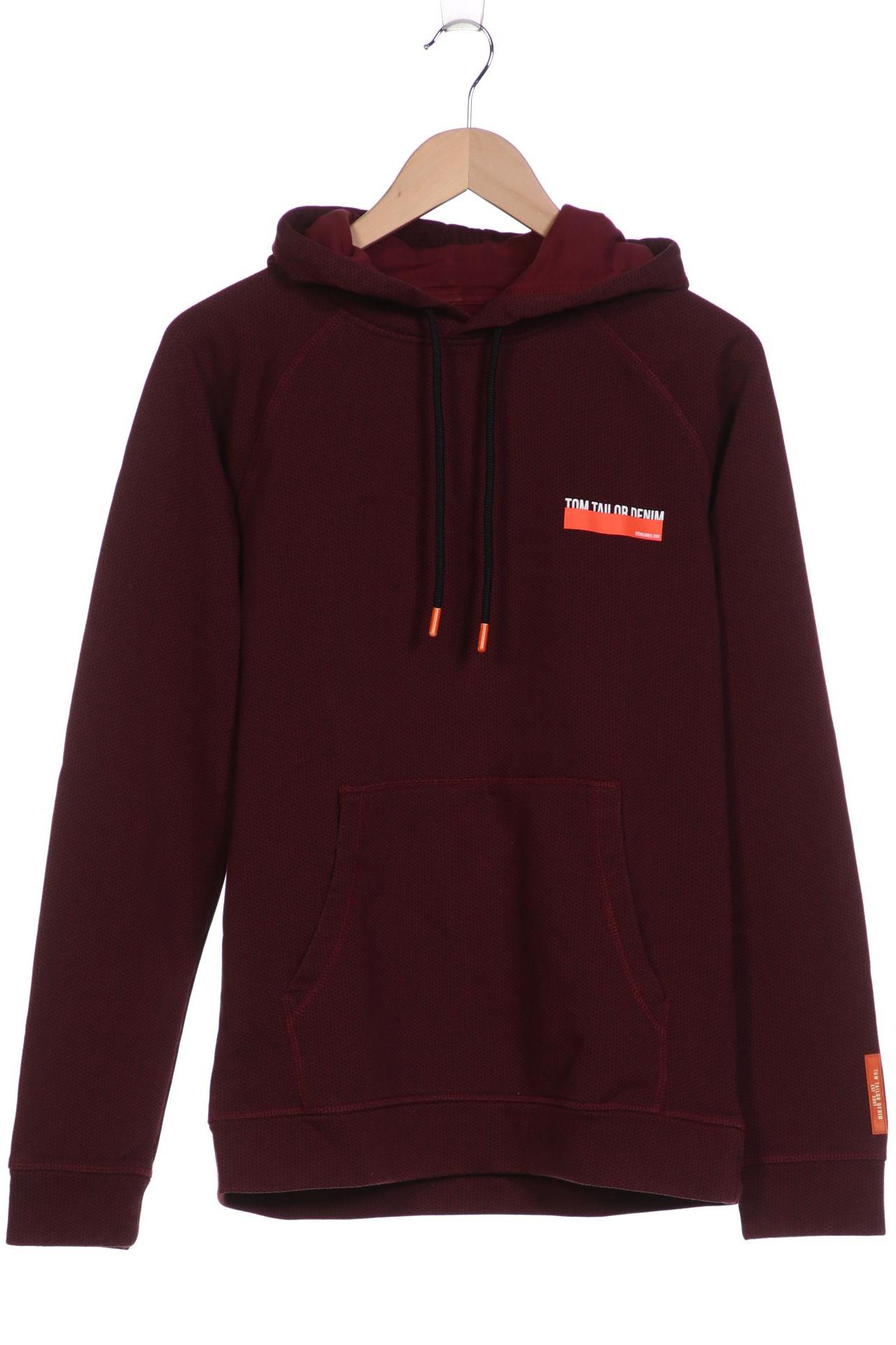 

TOM Tailor Denim Herren Kapuzenpullover, bordeaux, Gr. 48