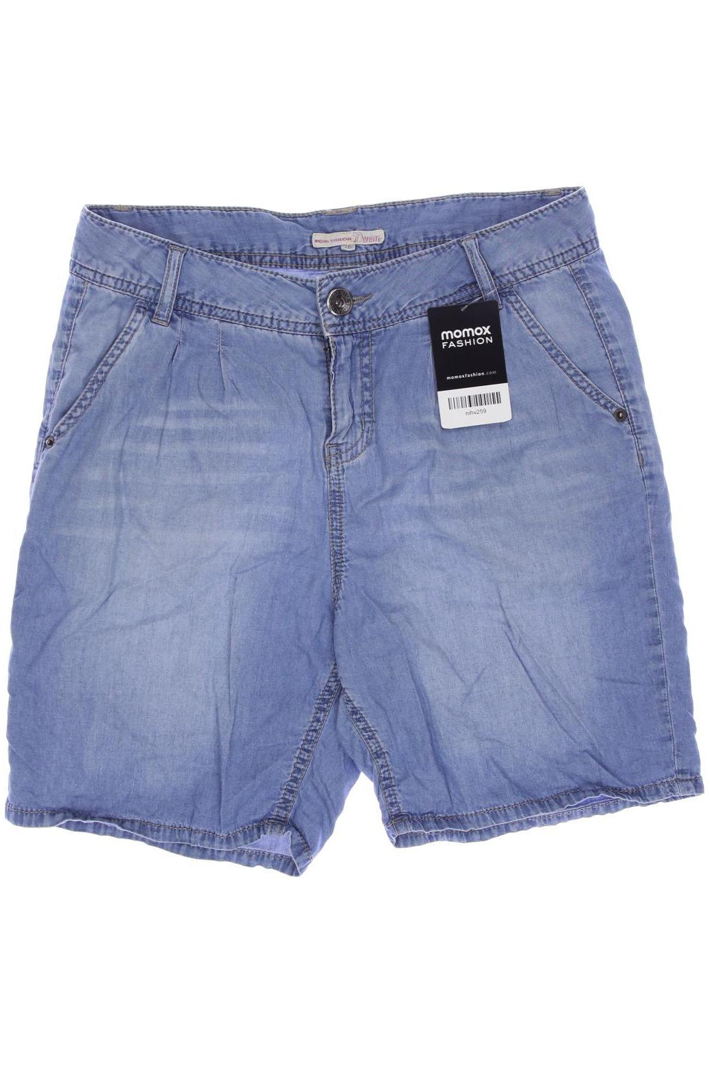 

TOM Tailor Denim Damen Shorts, blau, Gr. 26