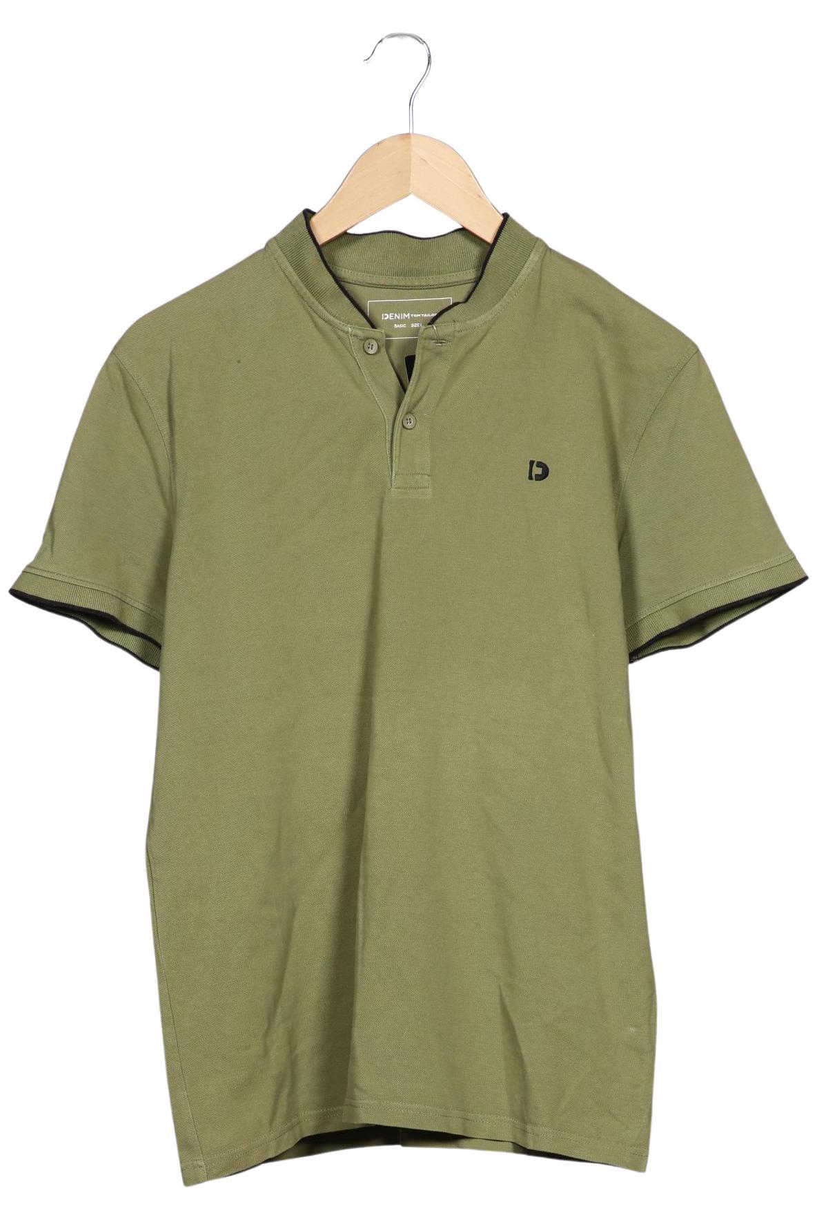 

TOM Tailor Denim Herren Poloshirt, grün, Gr. 52