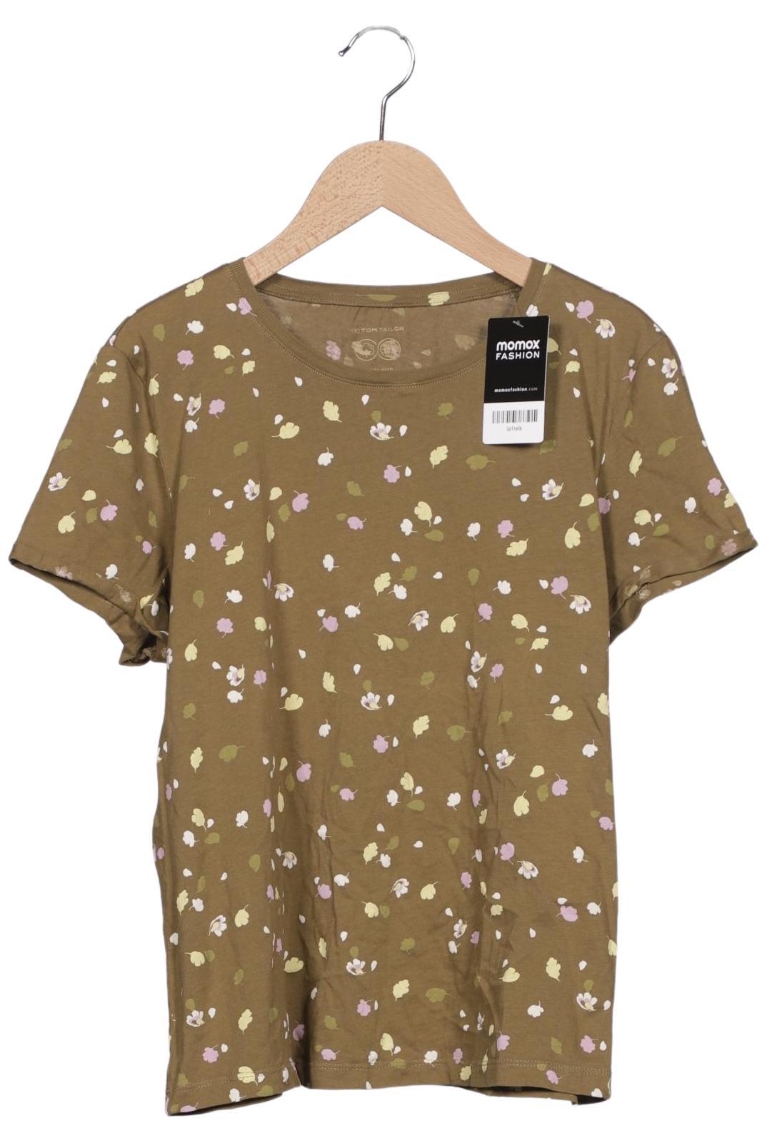 

TOM Tailor Denim Damen T-Shirt, grün, Gr. 36