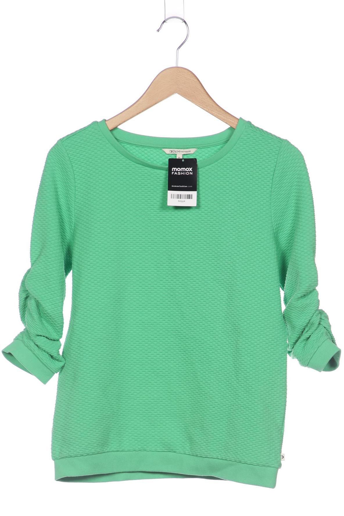 

TOM Tailor Denim Damen Sweatshirt, grün, Gr. 38