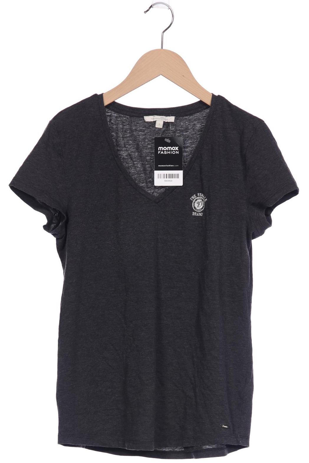 

TOM TAILOR Denim Damen T-Shirt, grau