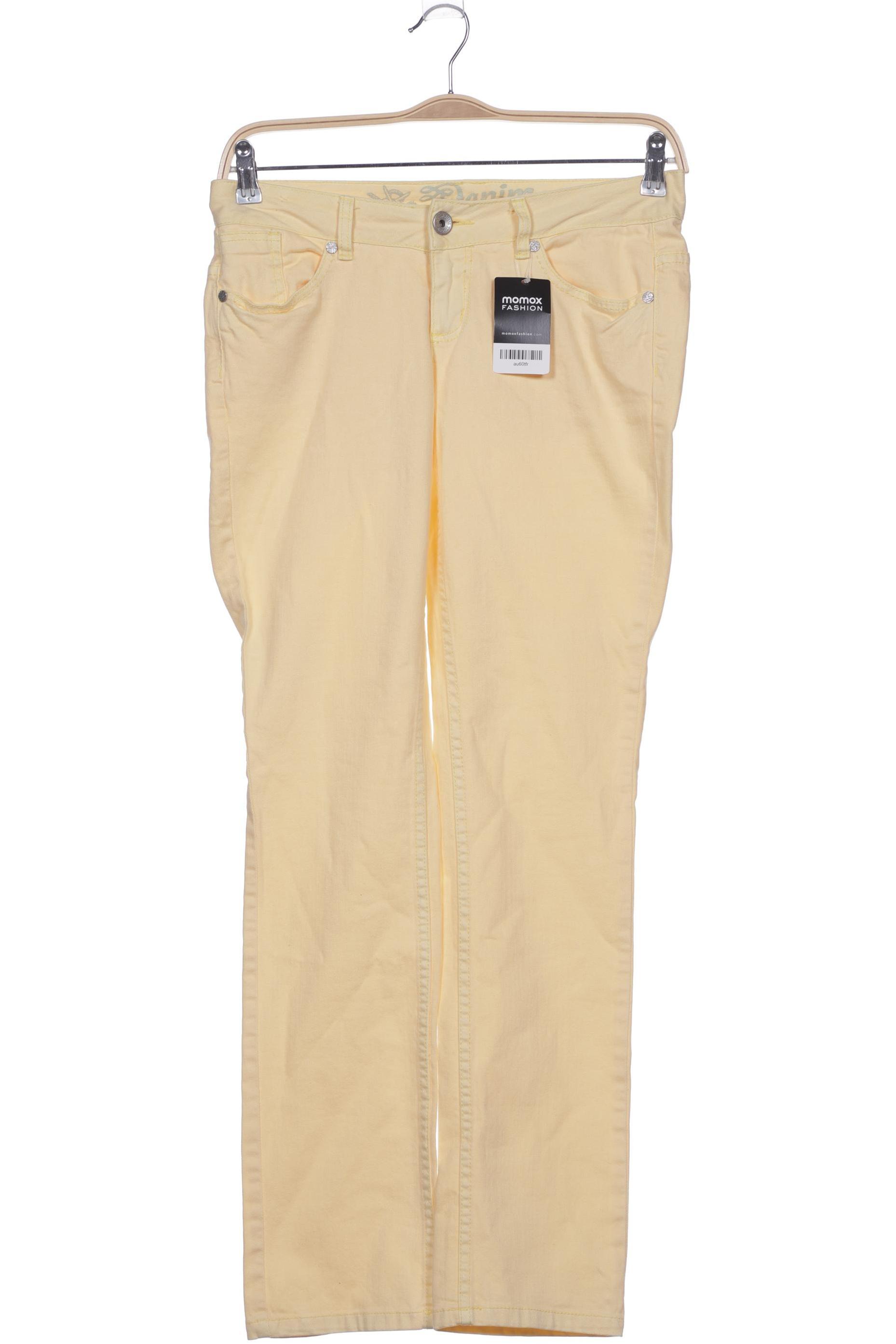 

TOM Tailor Denim Damen Stoffhose, gelb, Gr. 29