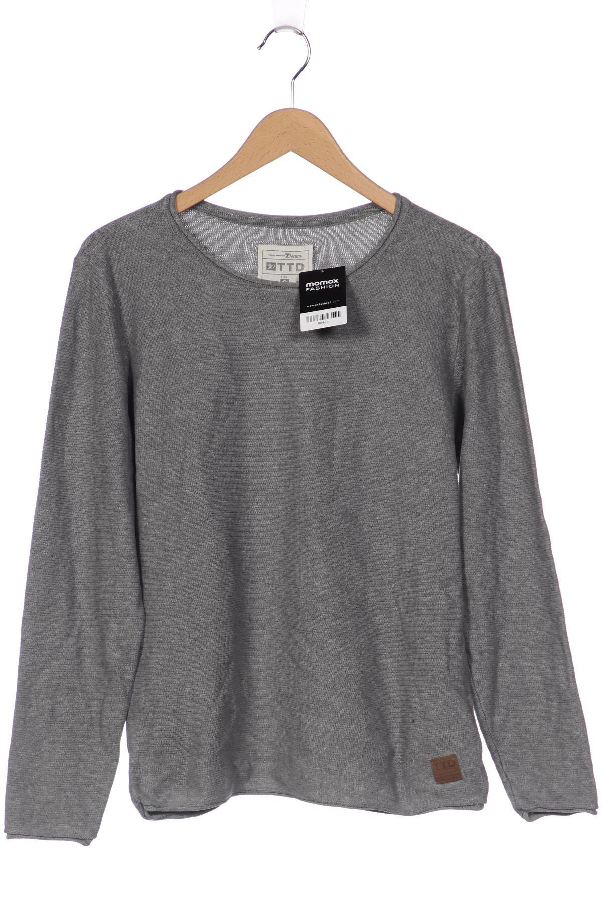 

TOM TAILOR Denim Herren Pullover, grau