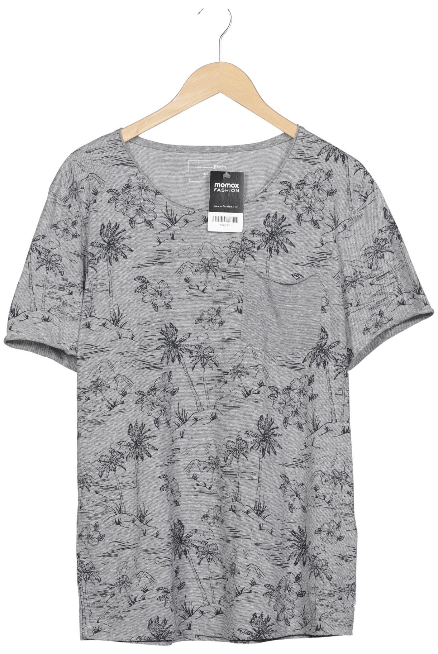 

TOM Tailor Denim Herren T-Shirt, grau, Gr. 54