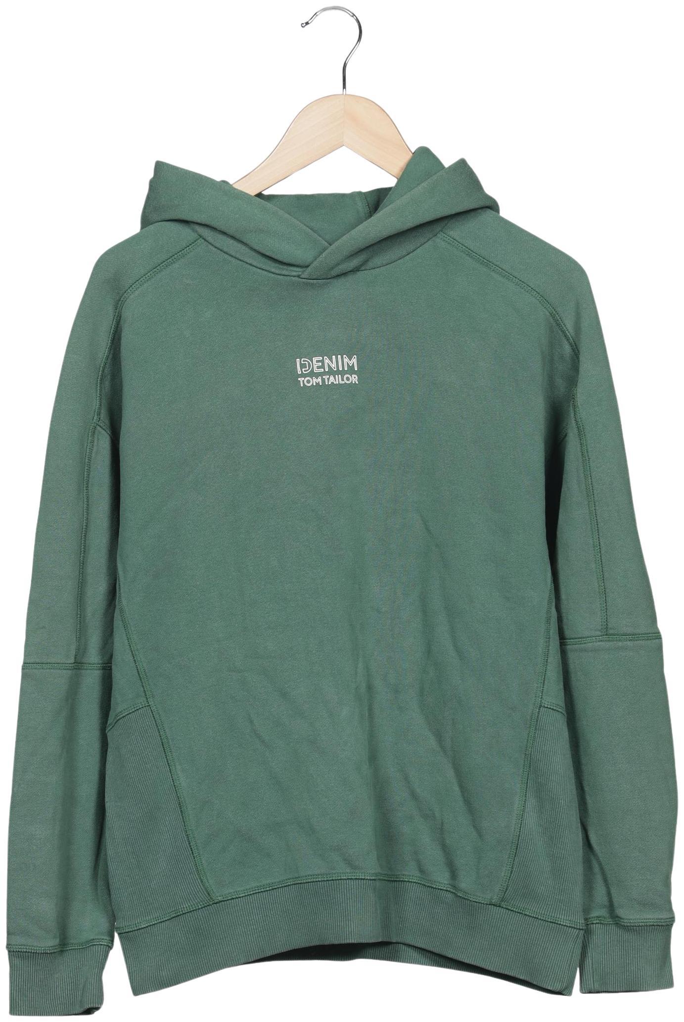 Thumbnail - TOM Tailor Denim Herren Kapuzenpullover, grün, Gr. 48