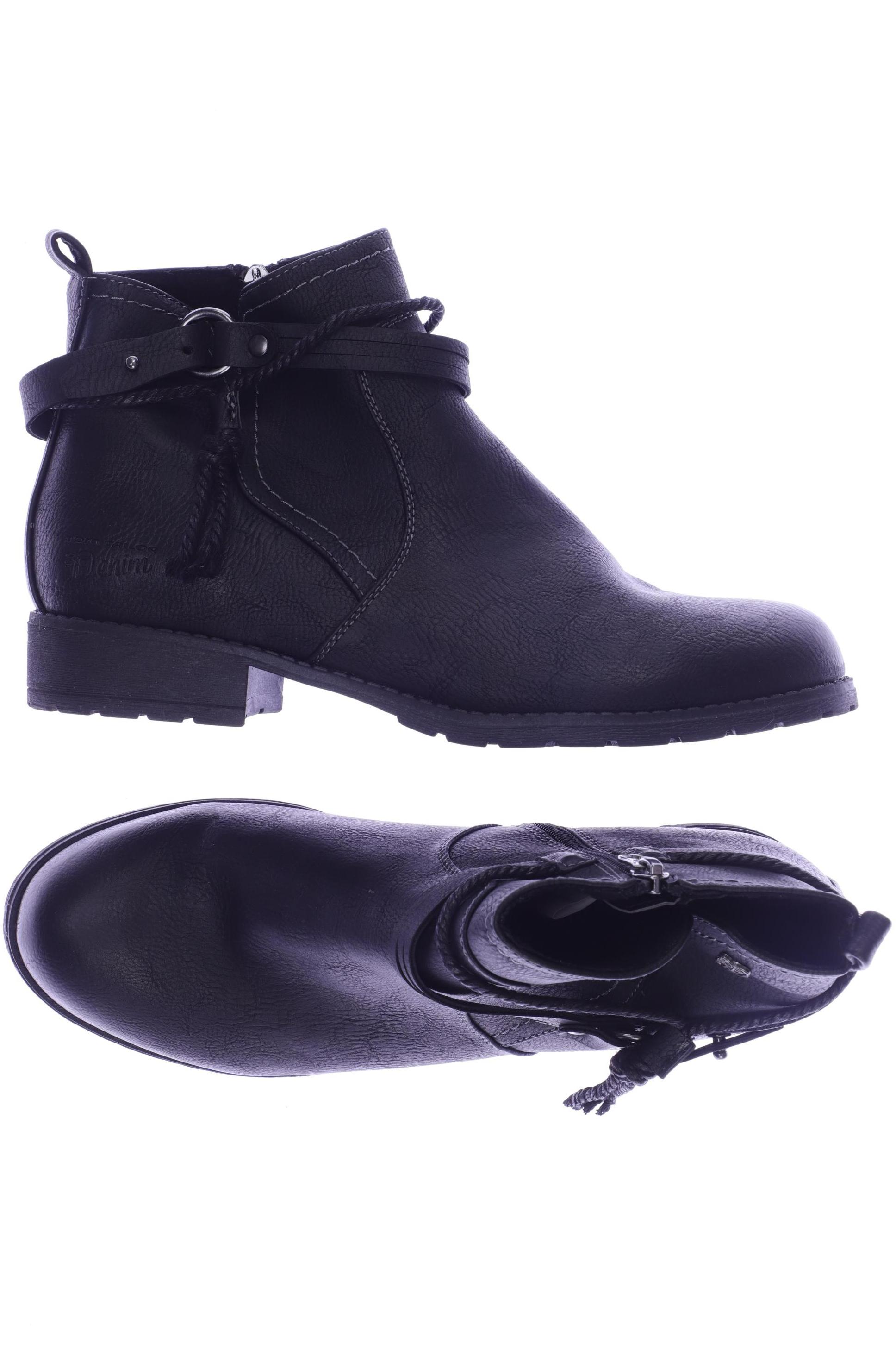 

TOM Tailor Denim Damen Stiefelette, schwarz, Gr. 39