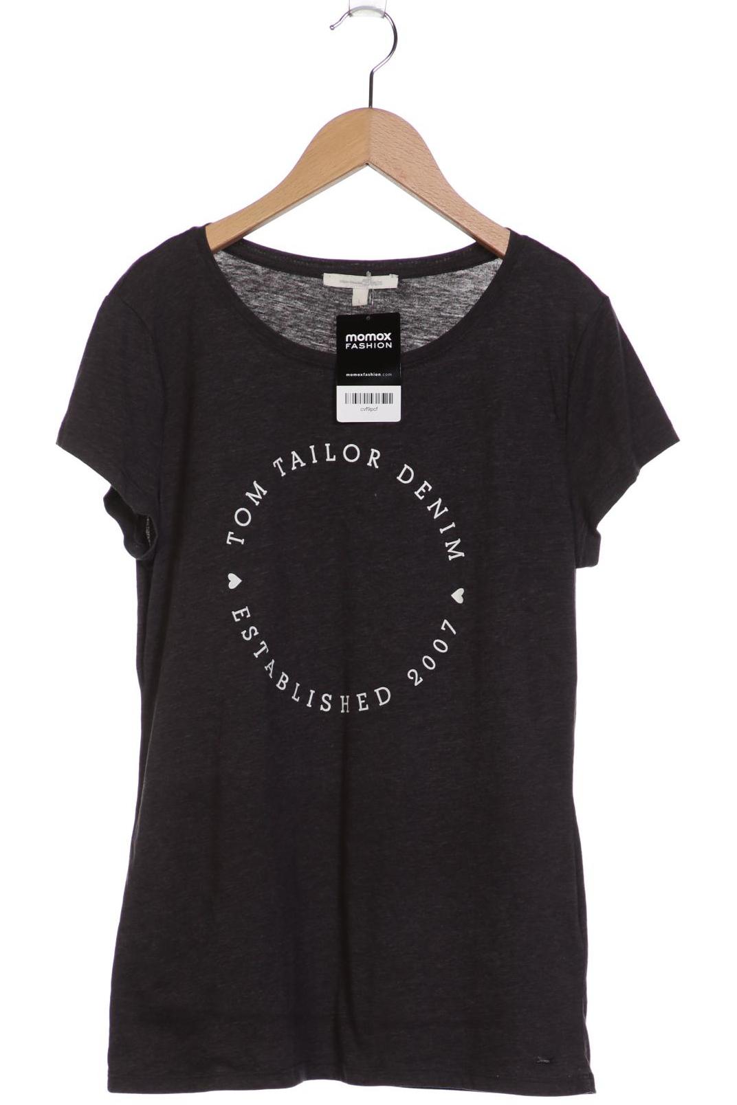 

TOM Tailor Denim Damen T-Shirt, grau, Gr. 42