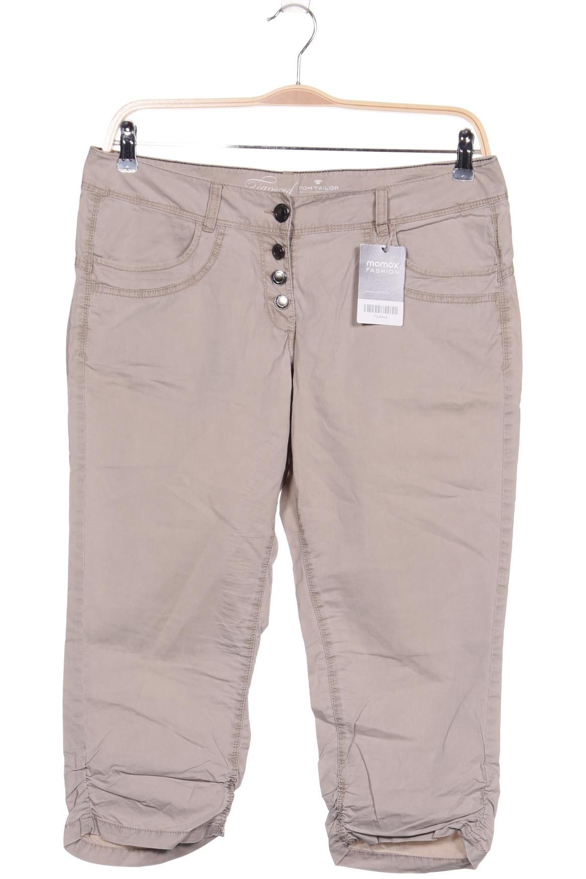 

TOM Tailor Denim Damen Shorts, beige, Gr. 40