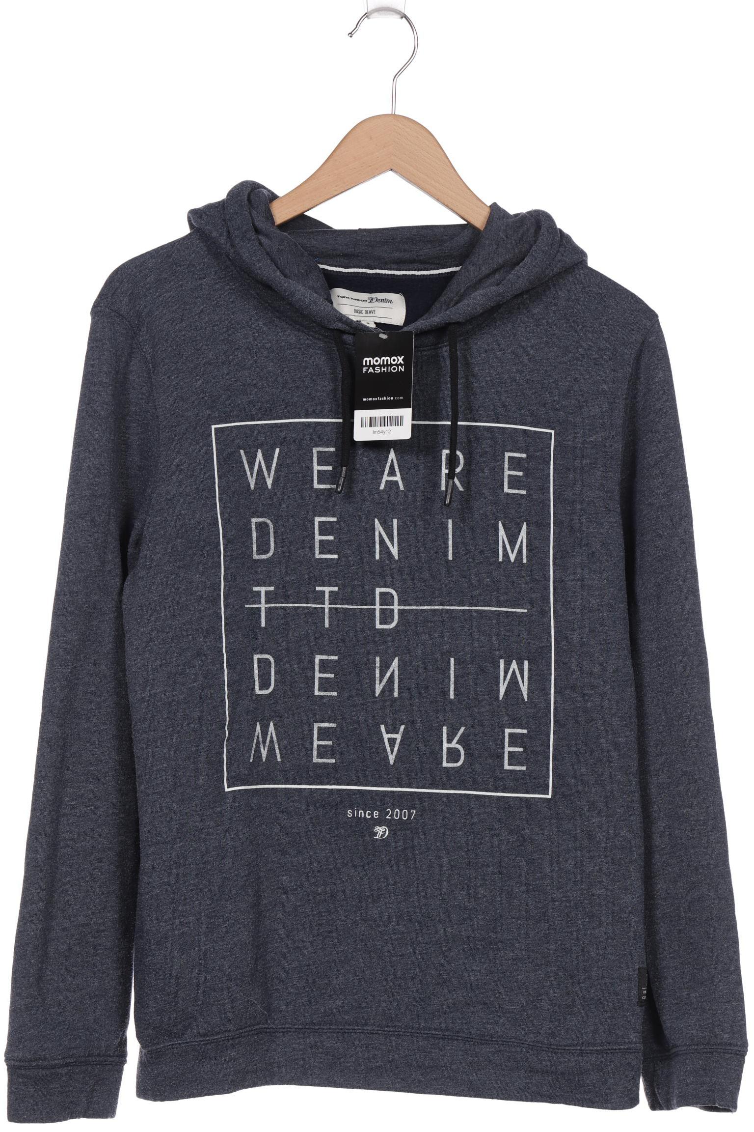 

TOM TAILOR Denim Herren Kapuzenpullover, blau